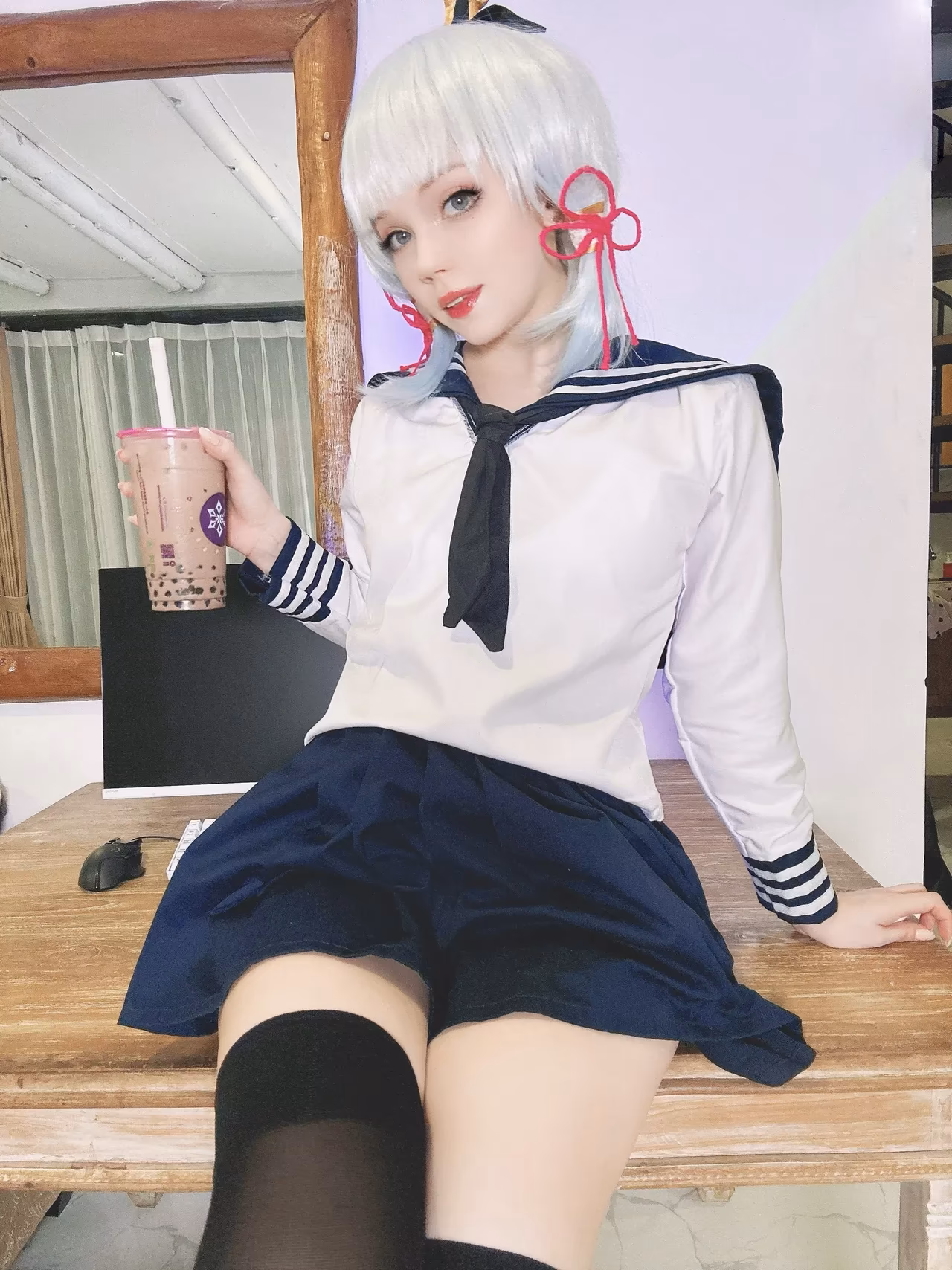 Caticornplay as Kamisato Ayaka — cosplay photo 2 of 35