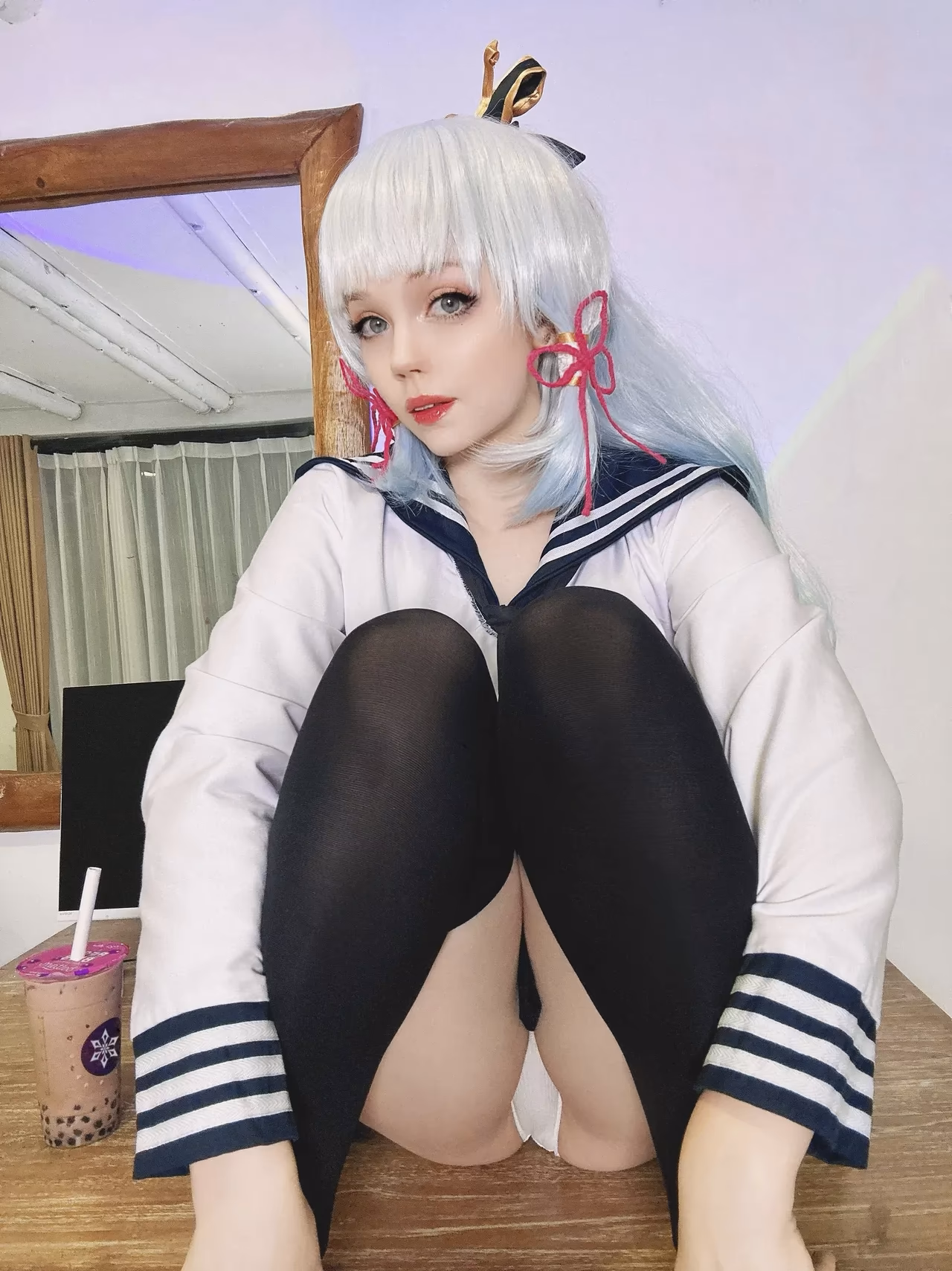 Caticornplay as Kamisato Ayaka — cosplay photo 4 of 35