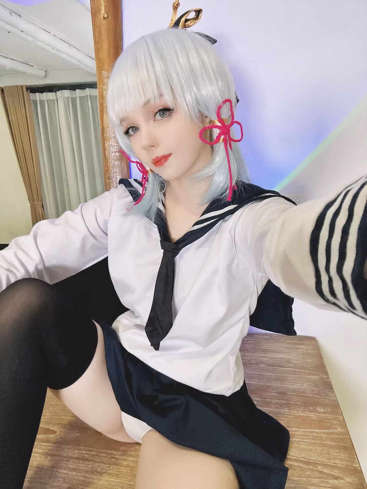 Caticornplay as Kamisato Ayaka — cosplay photo 8 of 35