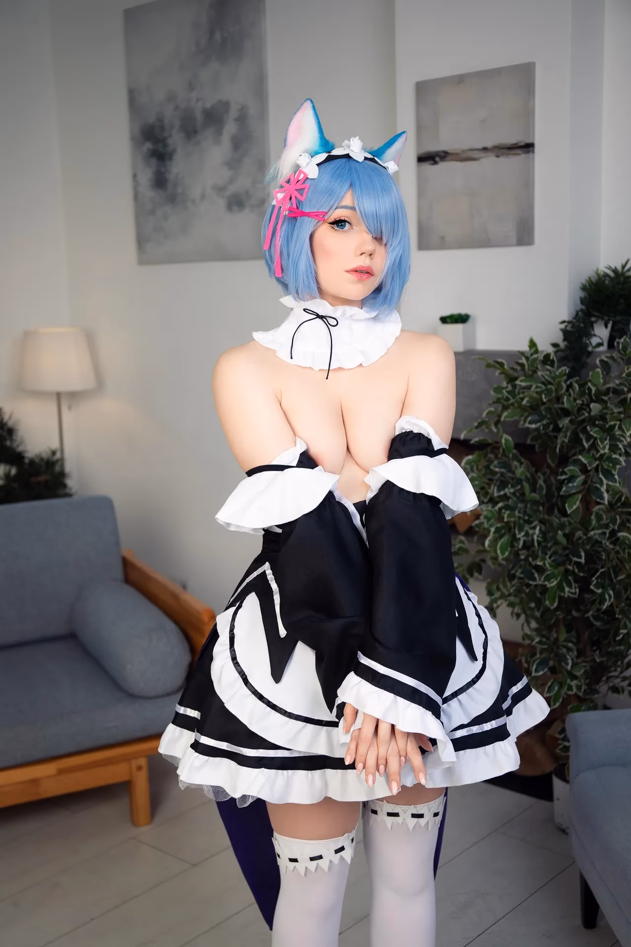 Caticornplay as Rem — cosplay photo 18 of 63
