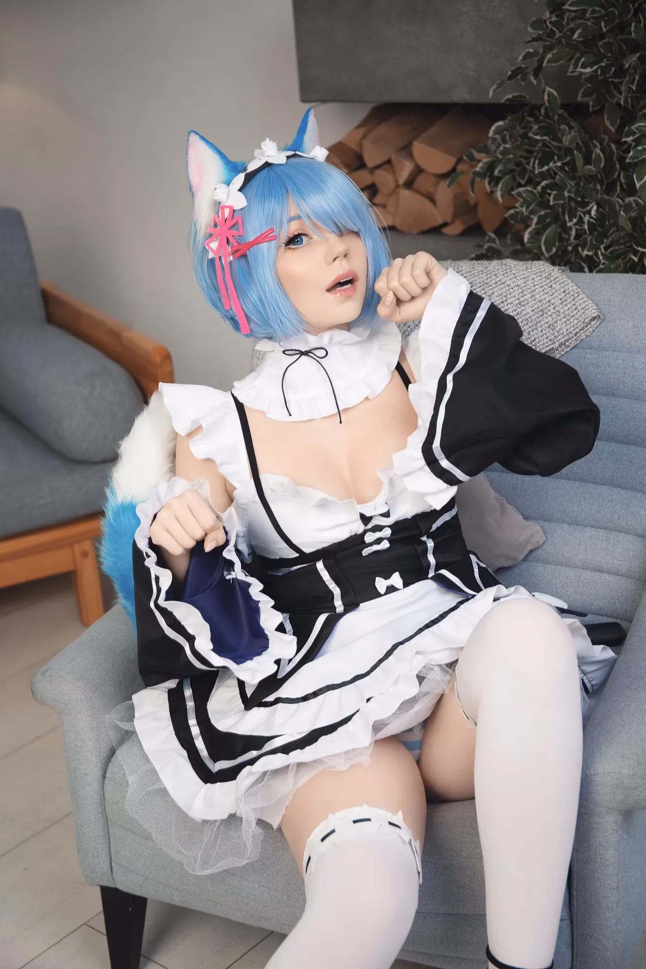 Caticornplay as Rem — cosplay photo 8 of 63