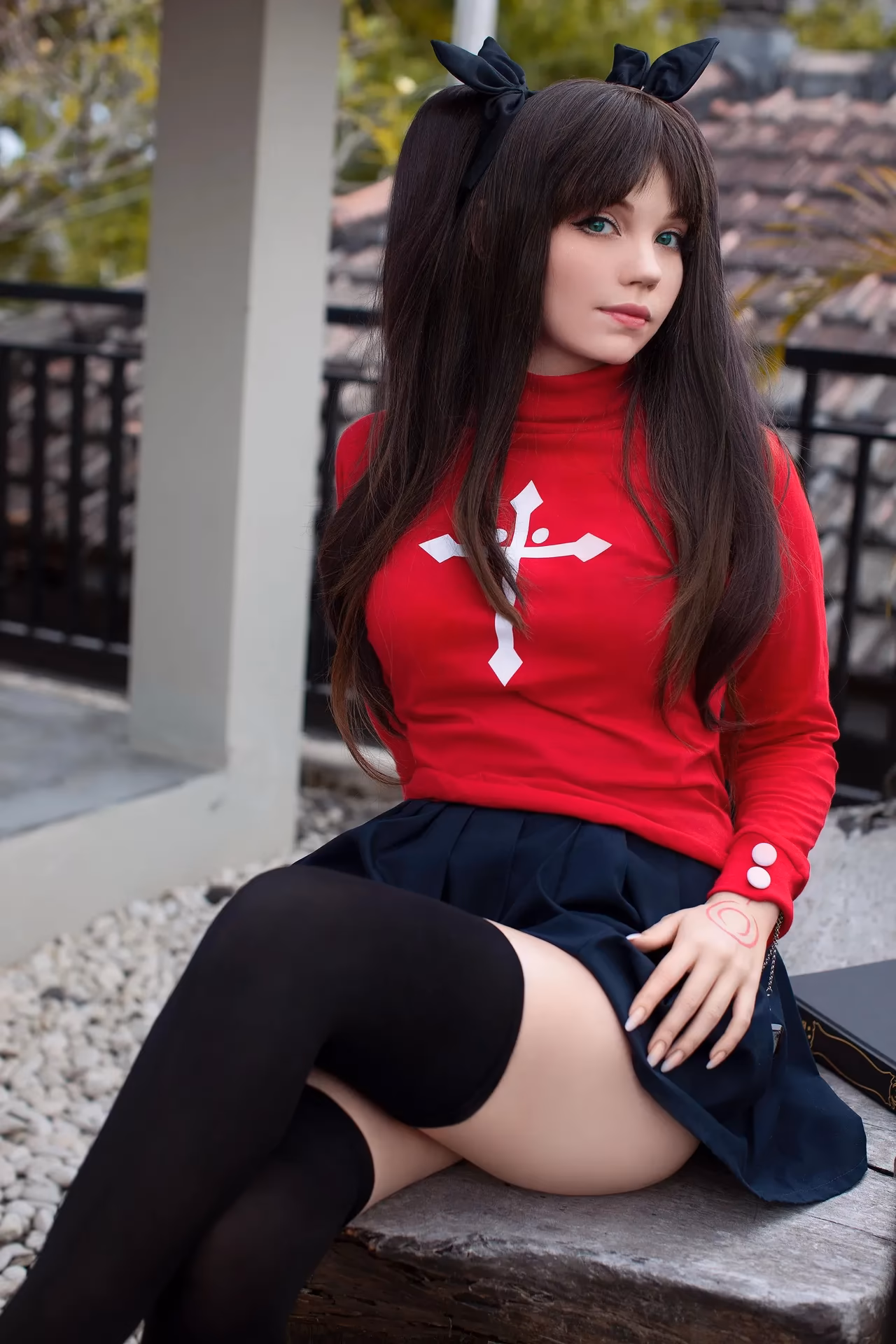 Caticornplay as Rin Tohsaka — cosplay photo 8 of 49