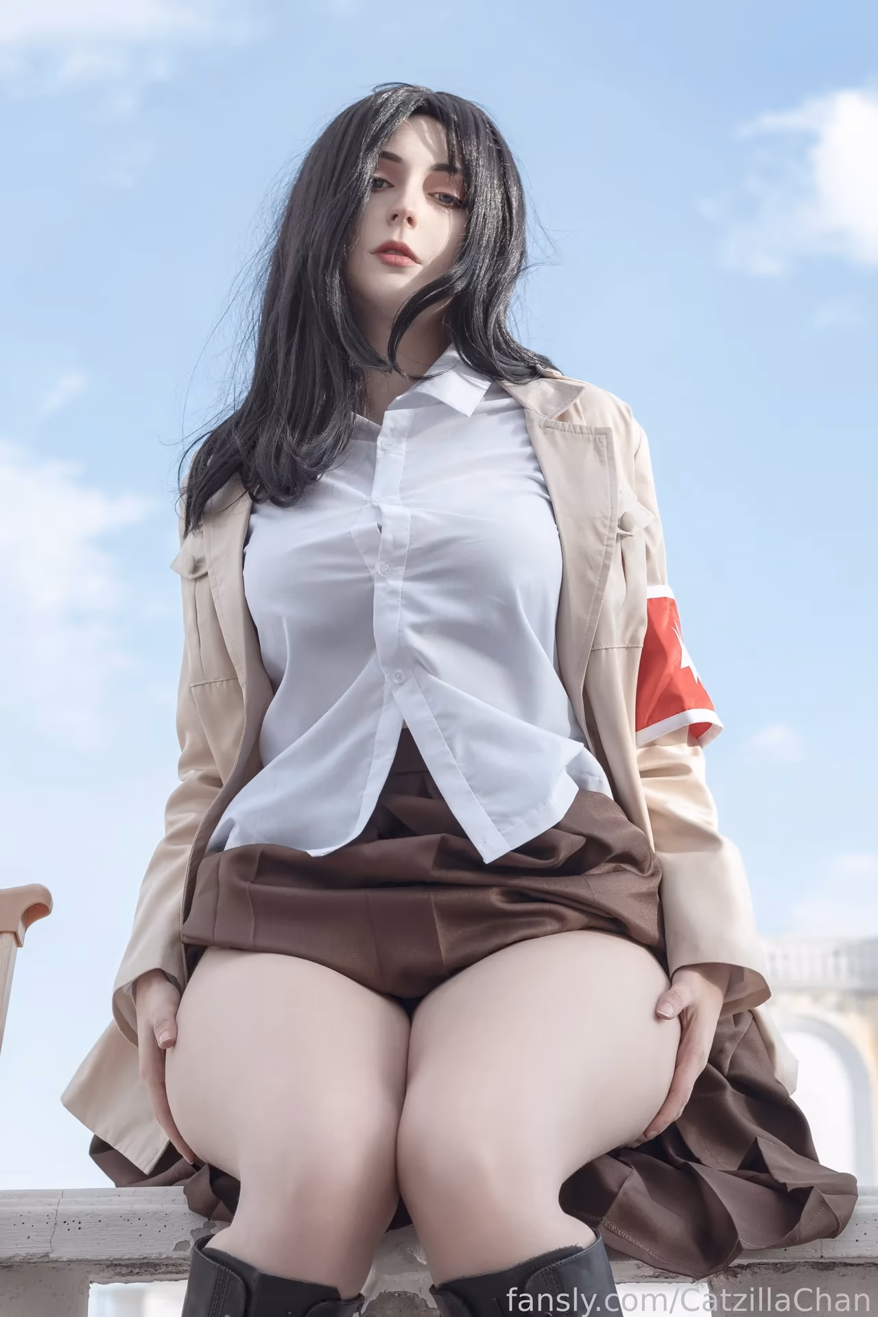 CatzillaChan as Pieck Finger — cosplay photo 8 of 40