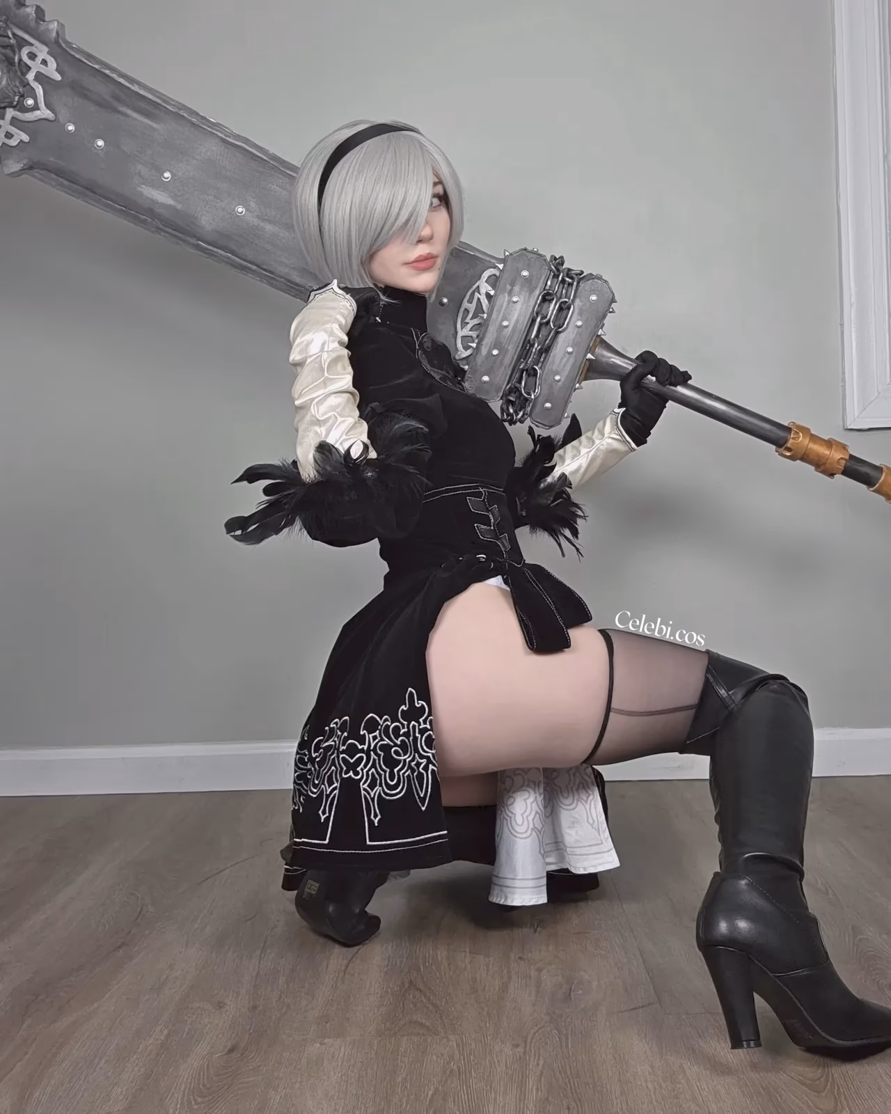 Celebi Cosplays as 2B — cosplay photo 14 of 28