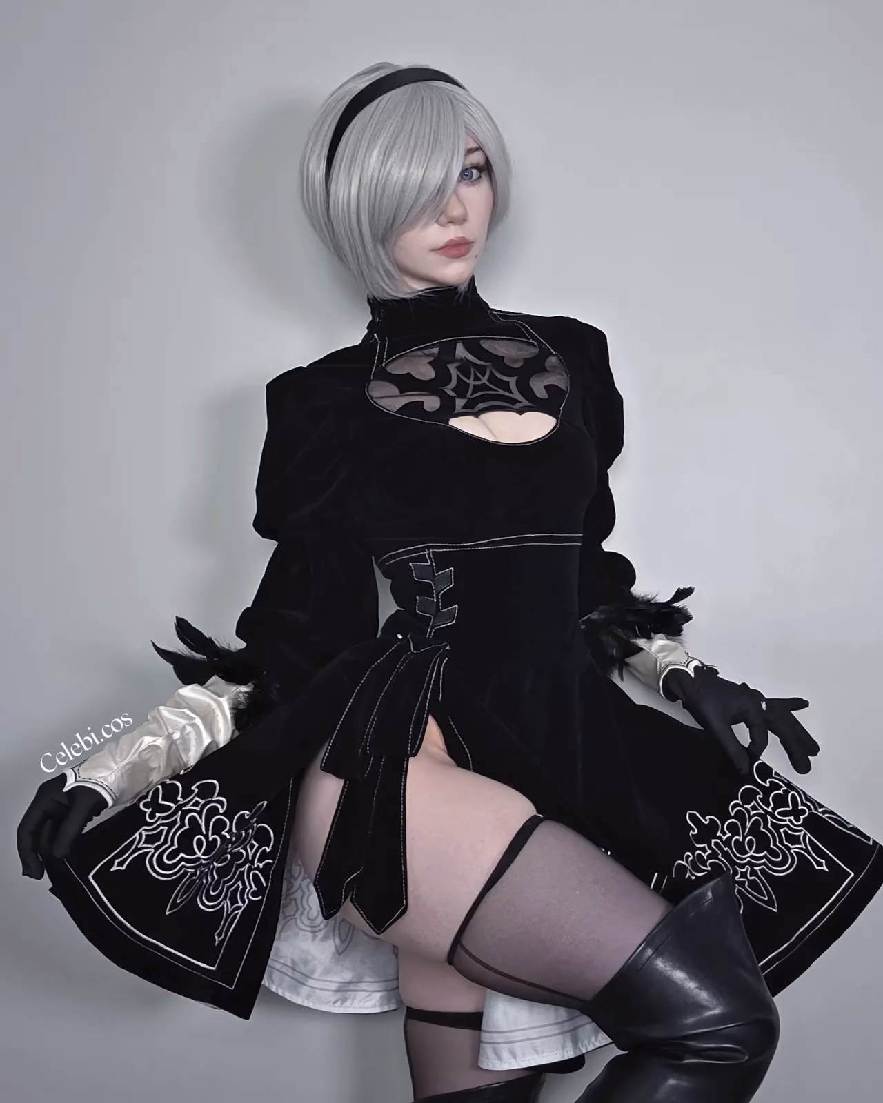 Celebi Cosplays as 2B — cosplay photo 20 of 28