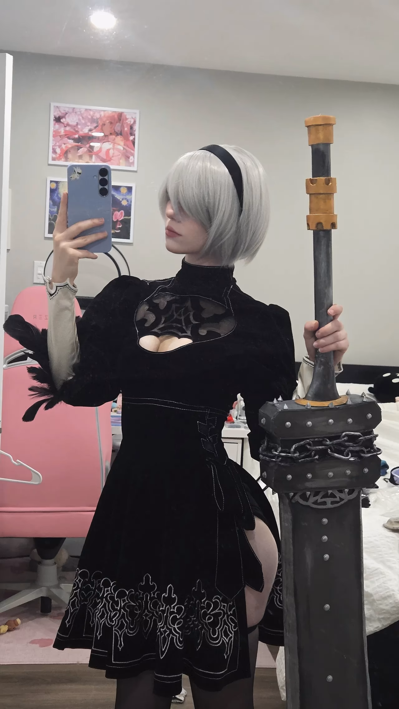 Celebi Cosplays as 2B — cosplay photo 27 of 28