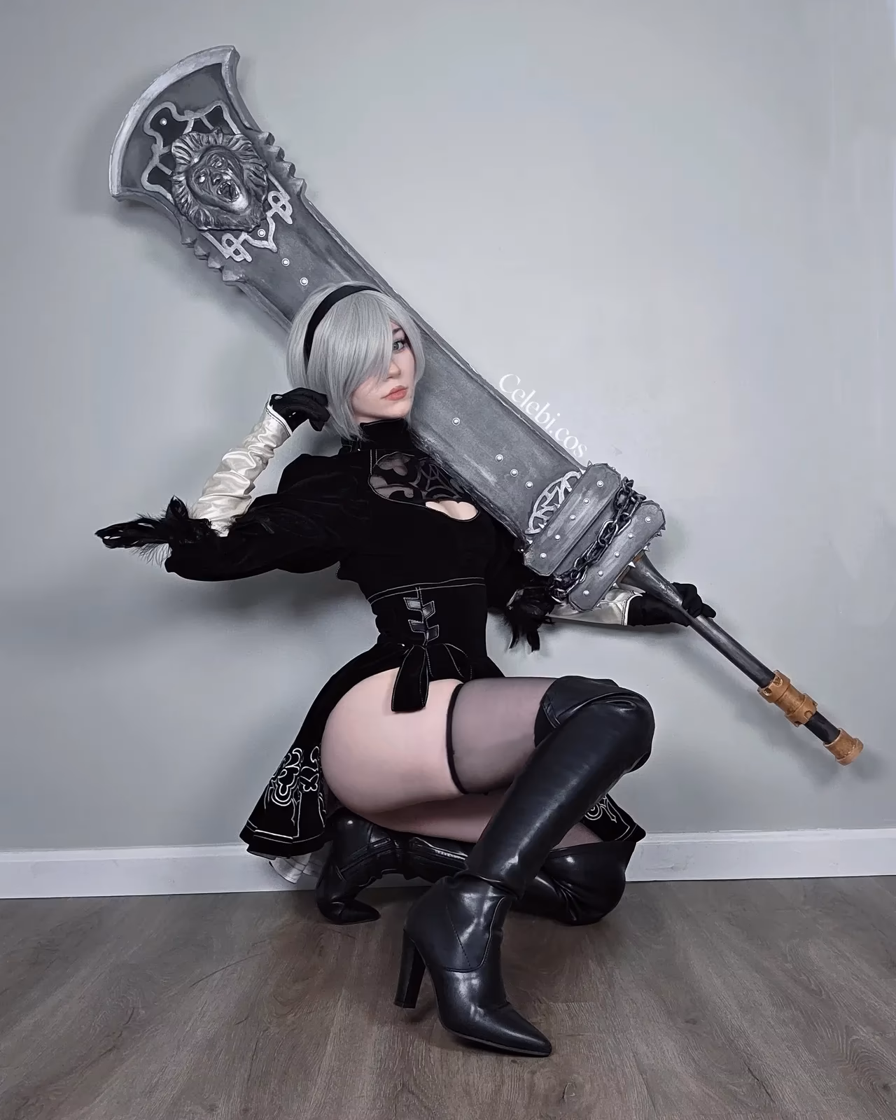 Celebi Cosplays as 2B — cosplay photo 6 of 28