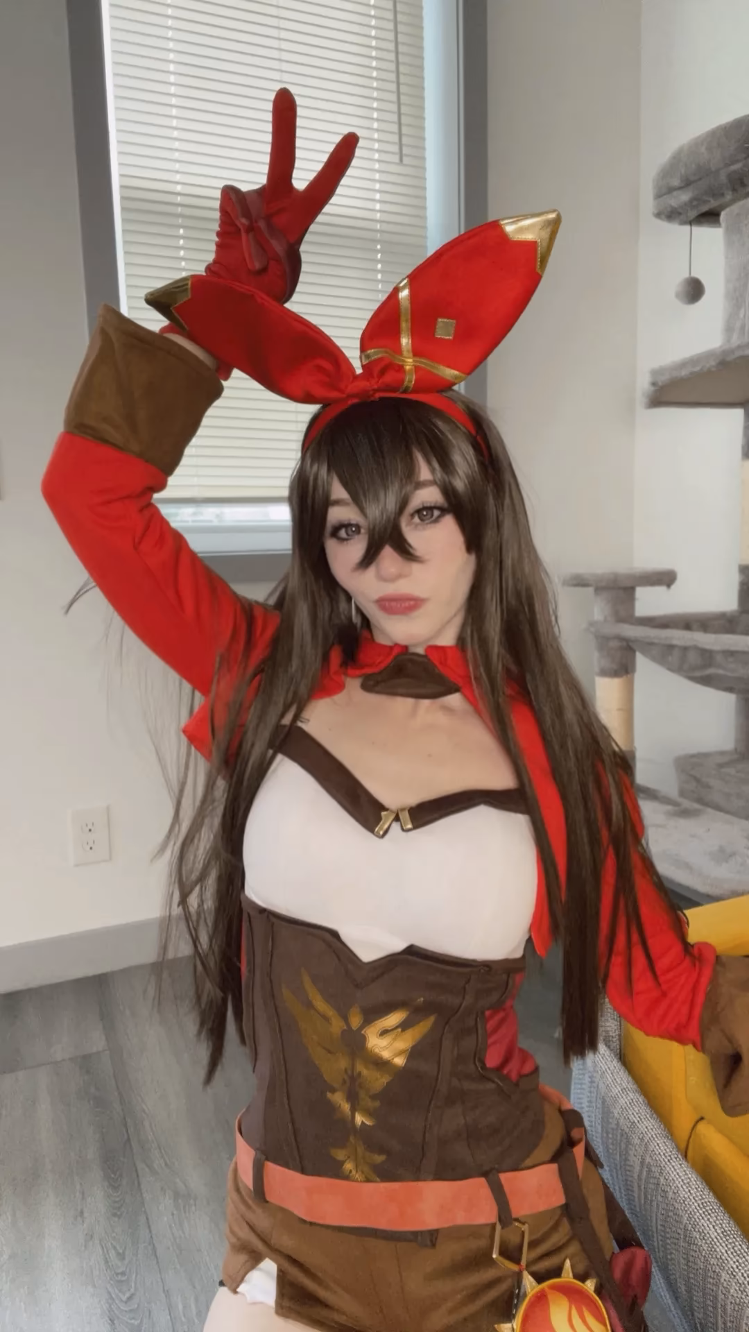 Celebi Cosplays as Amber — cosplay photo 15 of 16