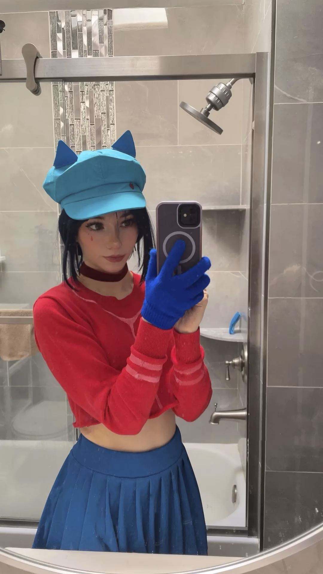Celebi Cosplays as Mita — cosplay photo 16 of 24