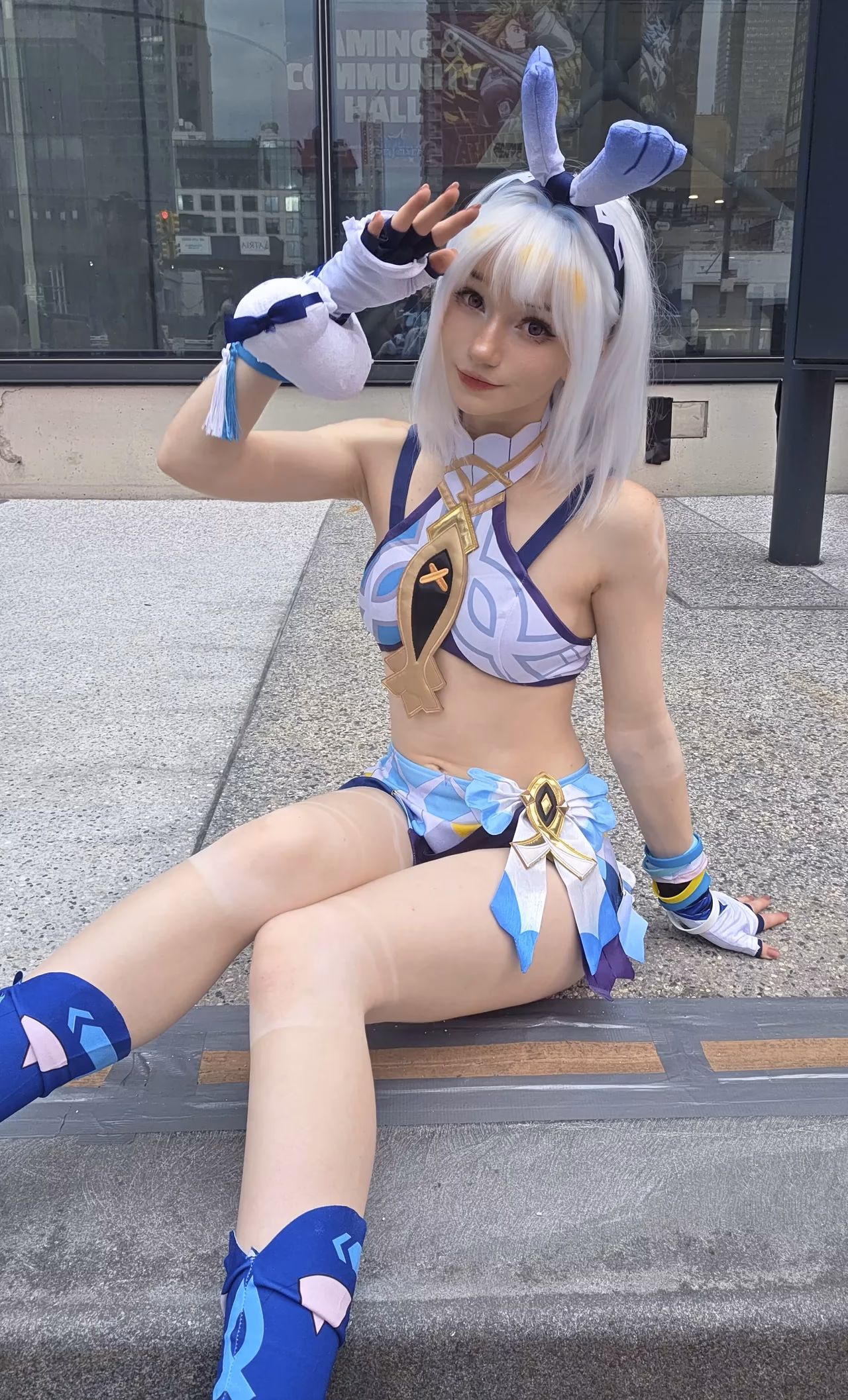 Celebi Cosplays as Mualani — cosplay photo 10 of 14