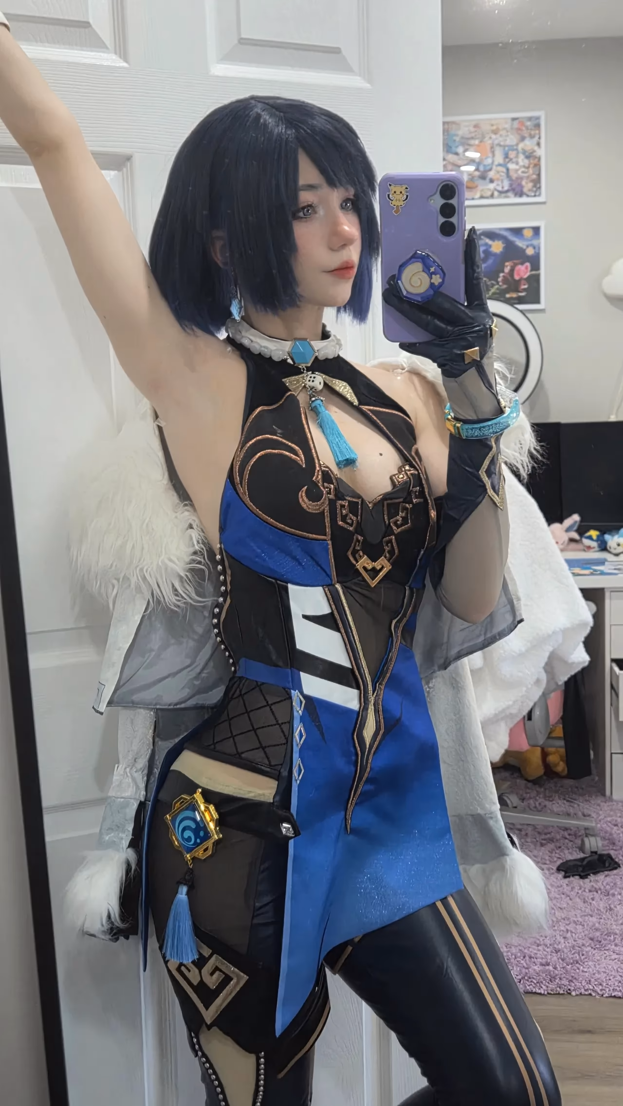 Celebi Cosplays as Yelan — cosplay photo 16 of 16