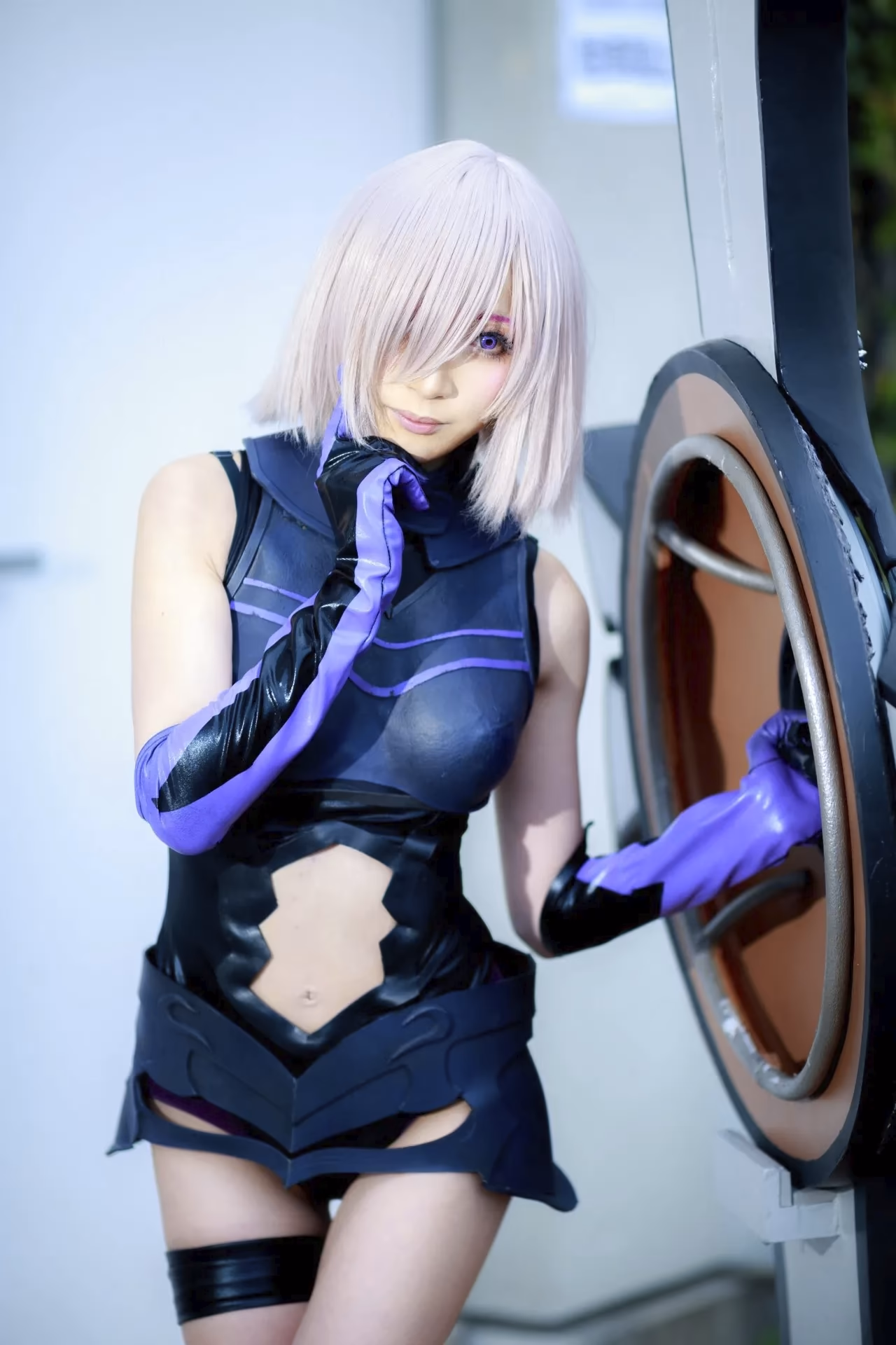 Chamomile as Mash Kyrielight — cosplay photo 10 of 45