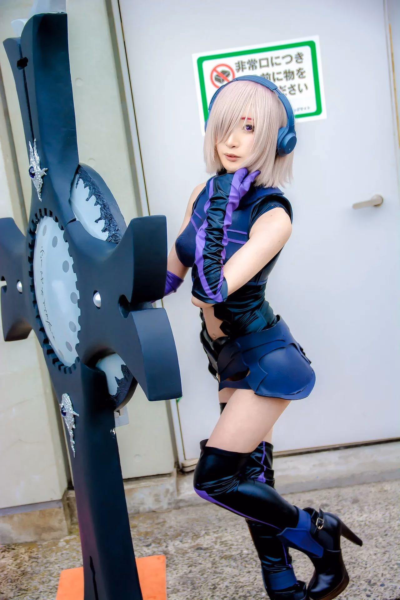 Chamomile as Mash Kyrielight — cosplay photo 12 of 45
