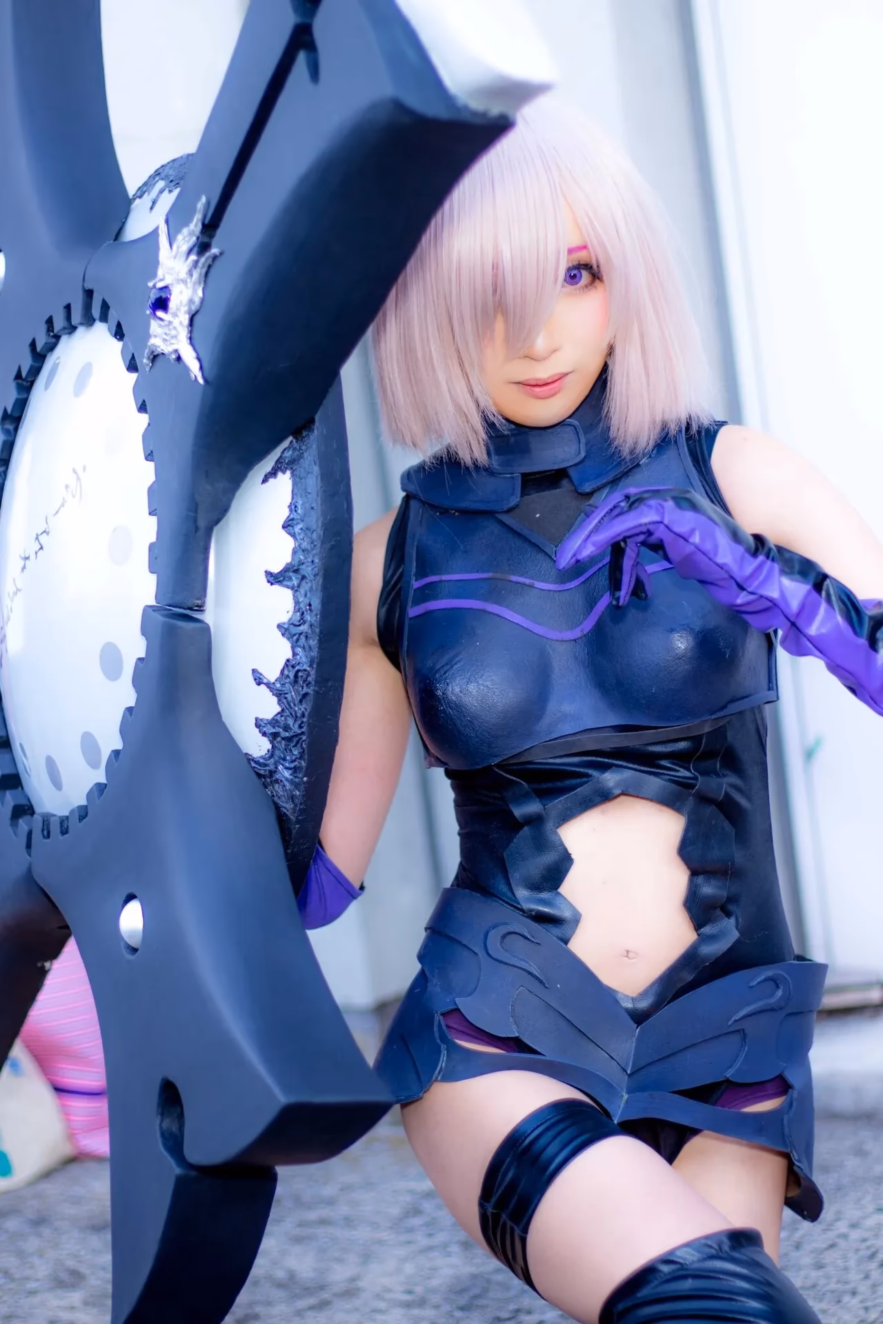 Chamomile as Mash Kyrielight — cosplay photo 13 of 45