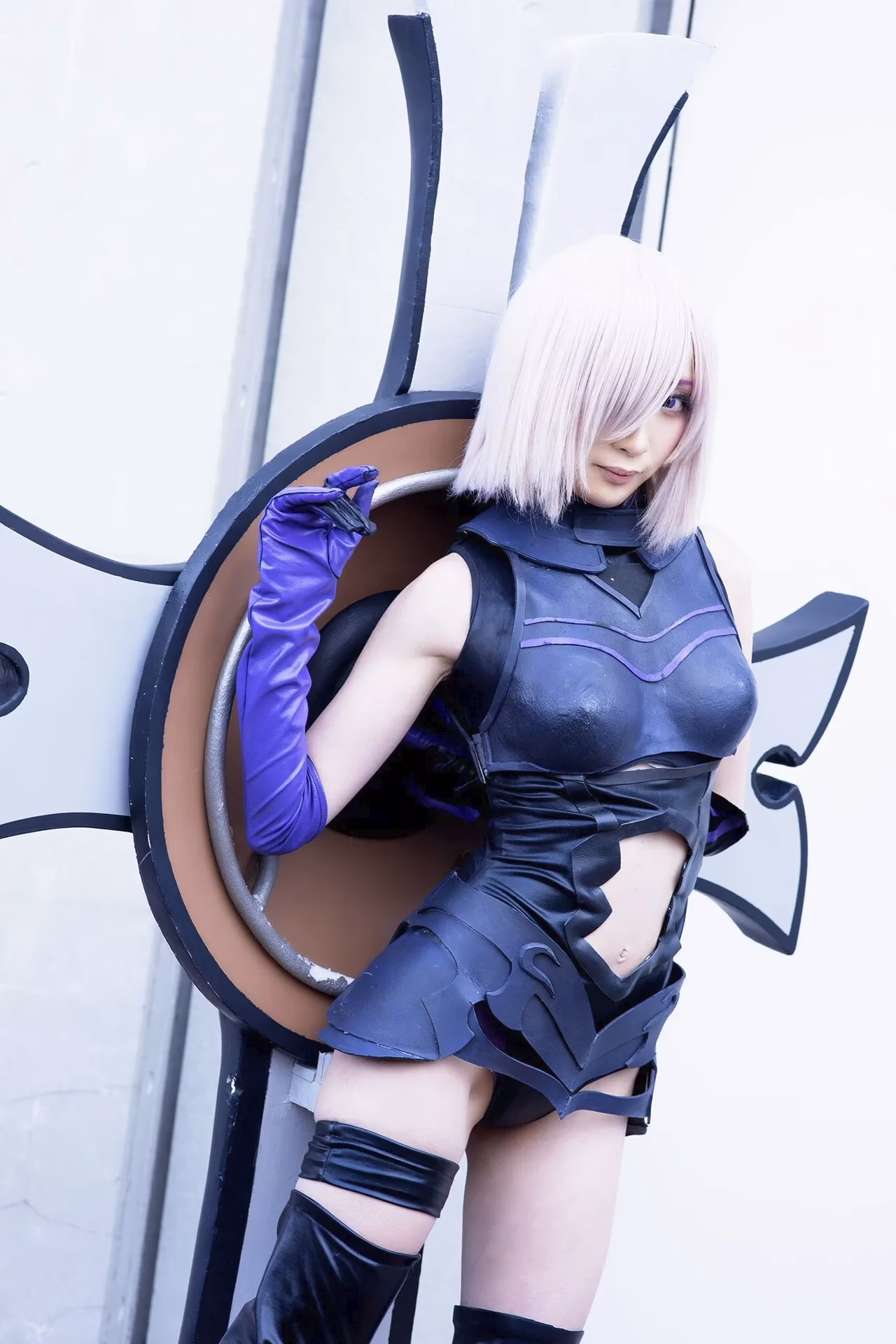 Chamomile as Mash Kyrielight — cosplay photo 14 of 45