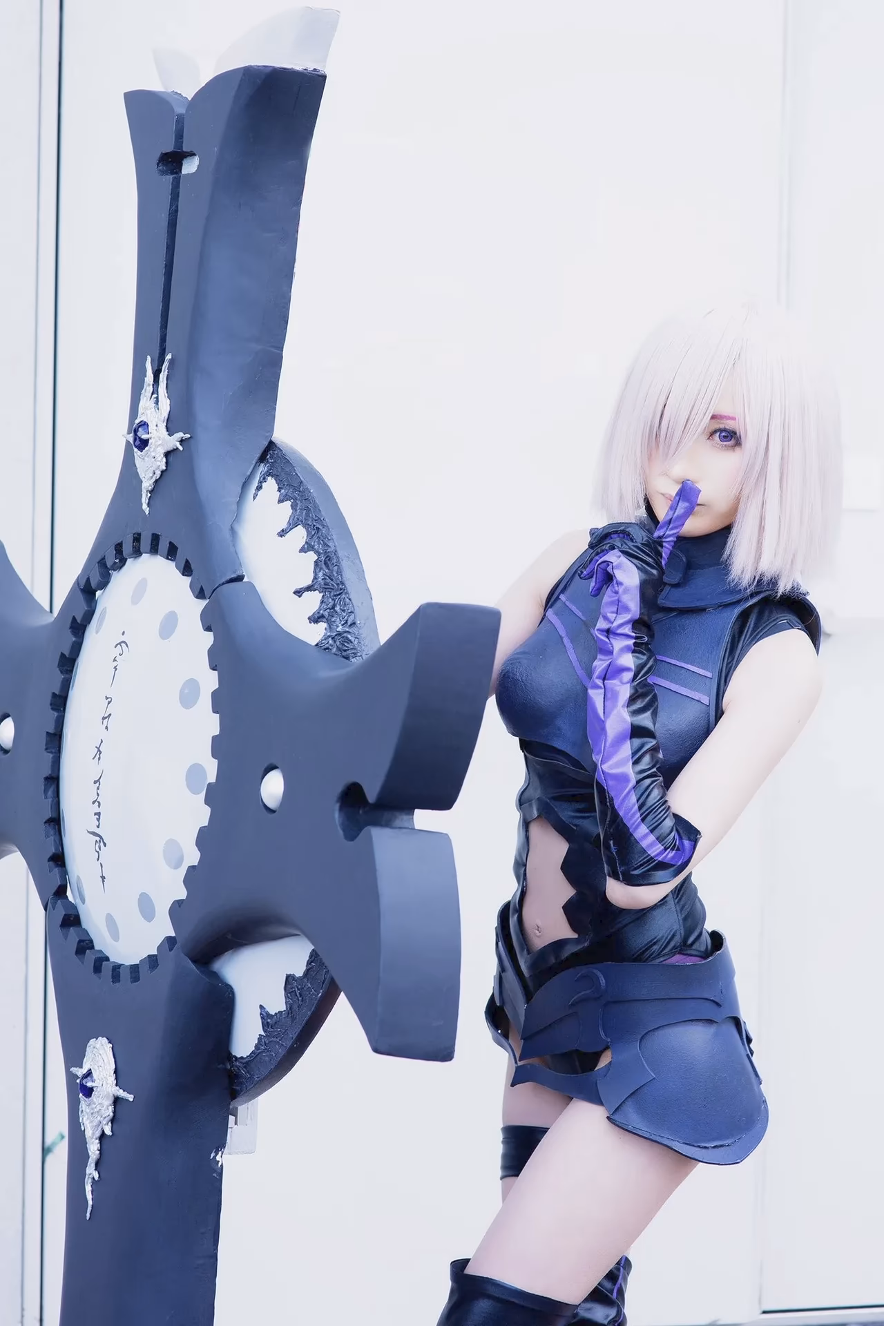 Chamomile as Mash Kyrielight — cosplay photo 15 of 45