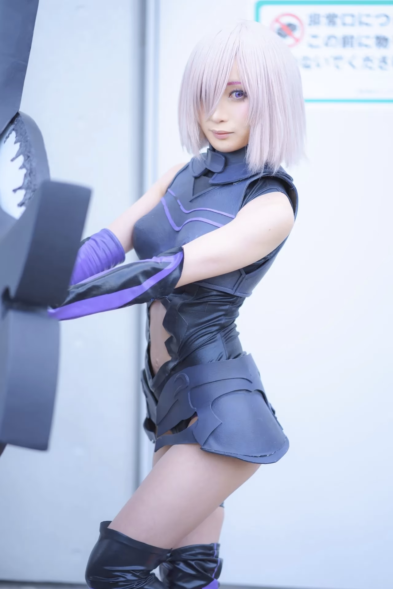 Chamomile as Mash Kyrielight — cosplay photo 17 of 45