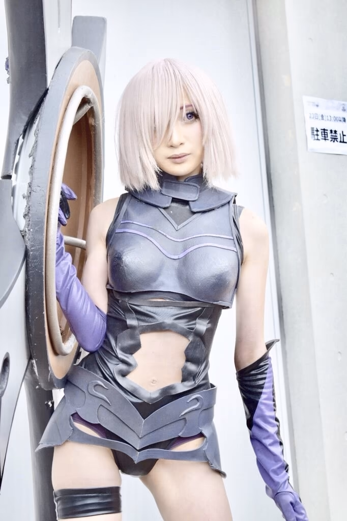 Chamomile as Mash Kyrielight — cosplay photo 18 of 45
