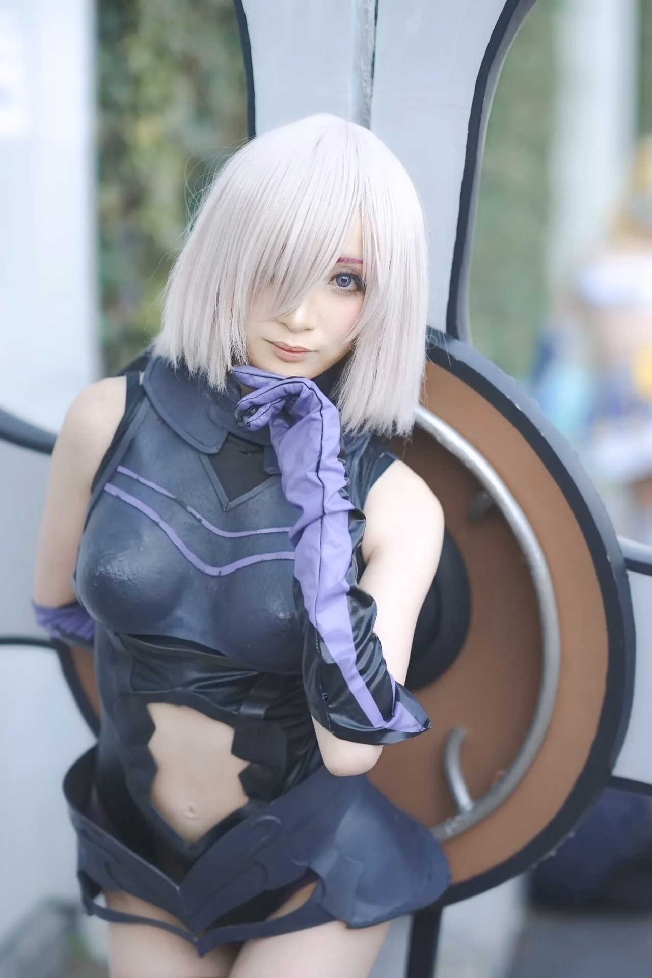 Chamomile as Mash Kyrielight — cosplay photo 19 of 45