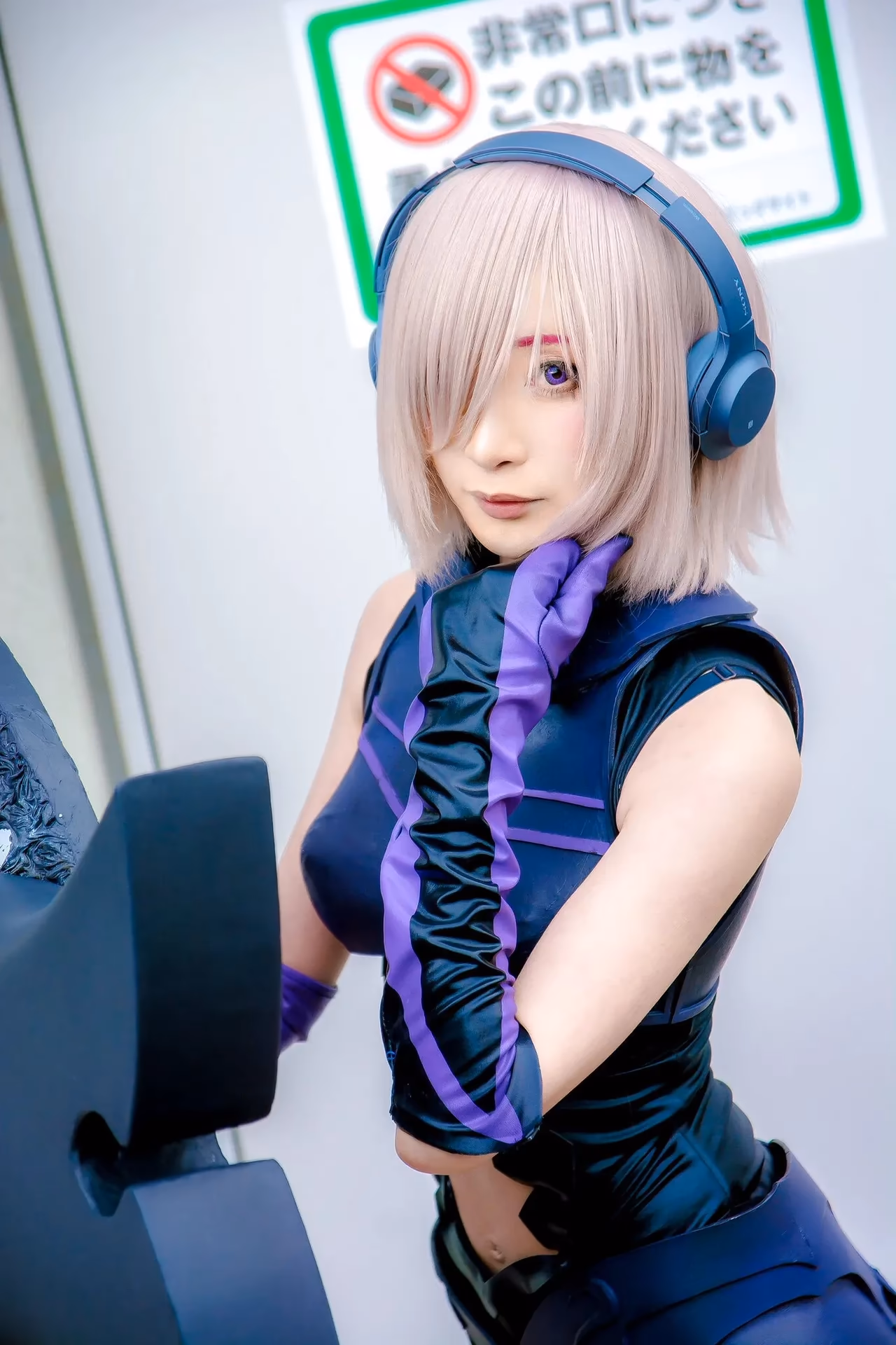 Chamomile as Mash Kyrielight — cosplay photo 21 of 45