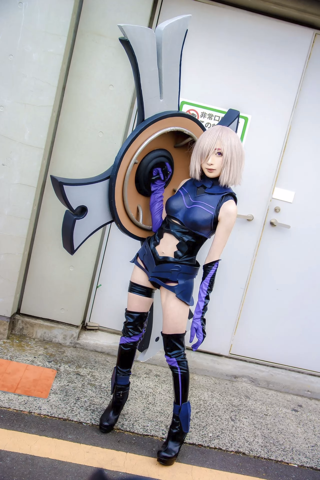 Chamomile as Mash Kyrielight — cosplay photo 22 of 45