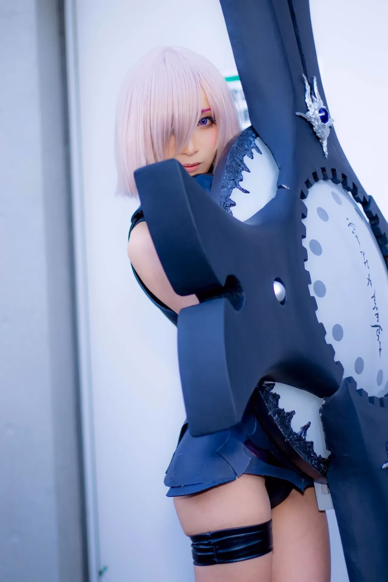 Chamomile as Mash Kyrielight — cosplay photo 23 of 45