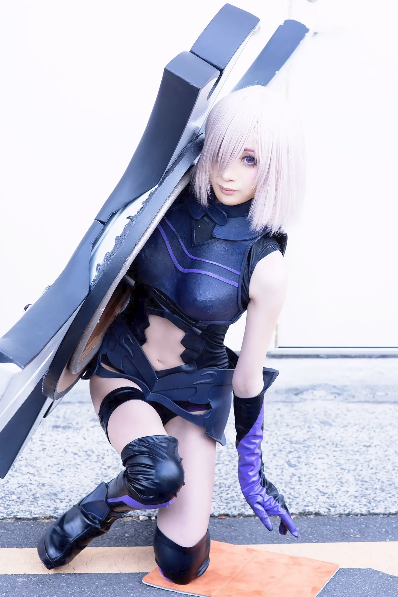 Chamomile as Mash Kyrielight — cosplay photo 24 of 45