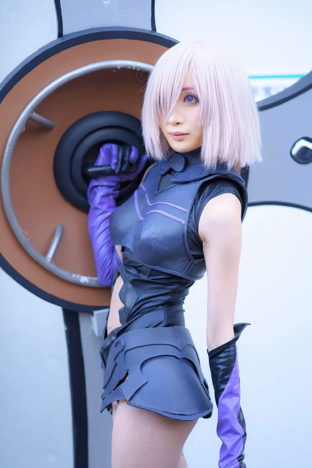 Chamomile as Mash Kyrielight — cosplay photo 26 of 45