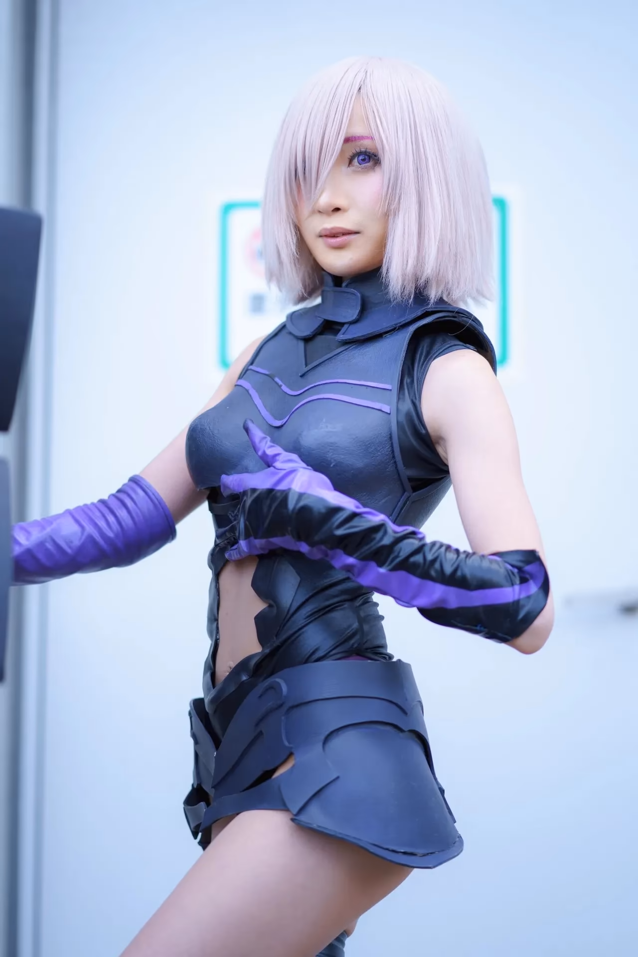 Chamomile as Mash Kyrielight — cosplay photo 27 of 45
