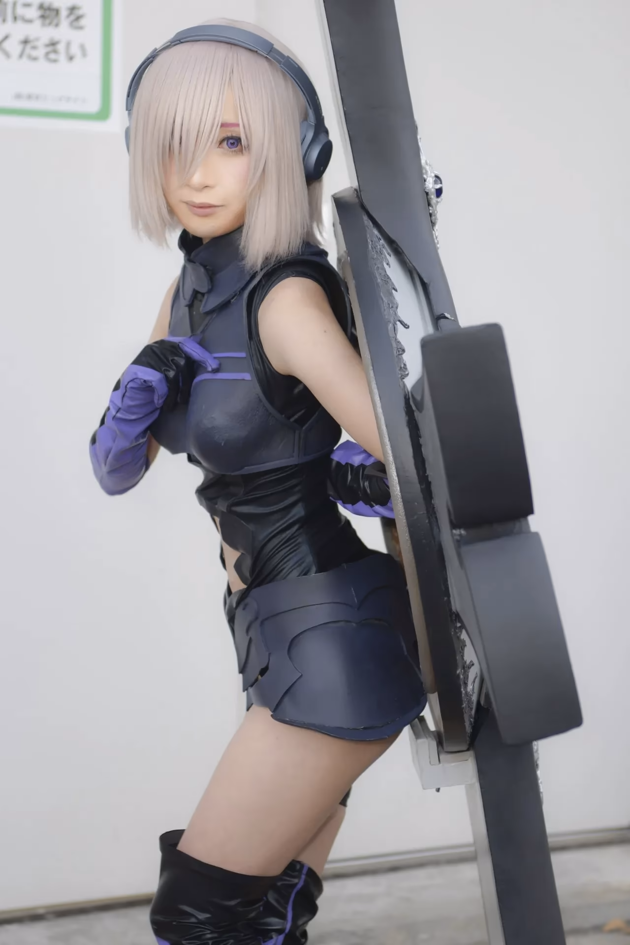 Chamomile as Mash Kyrielight — cosplay photo 32 of 45