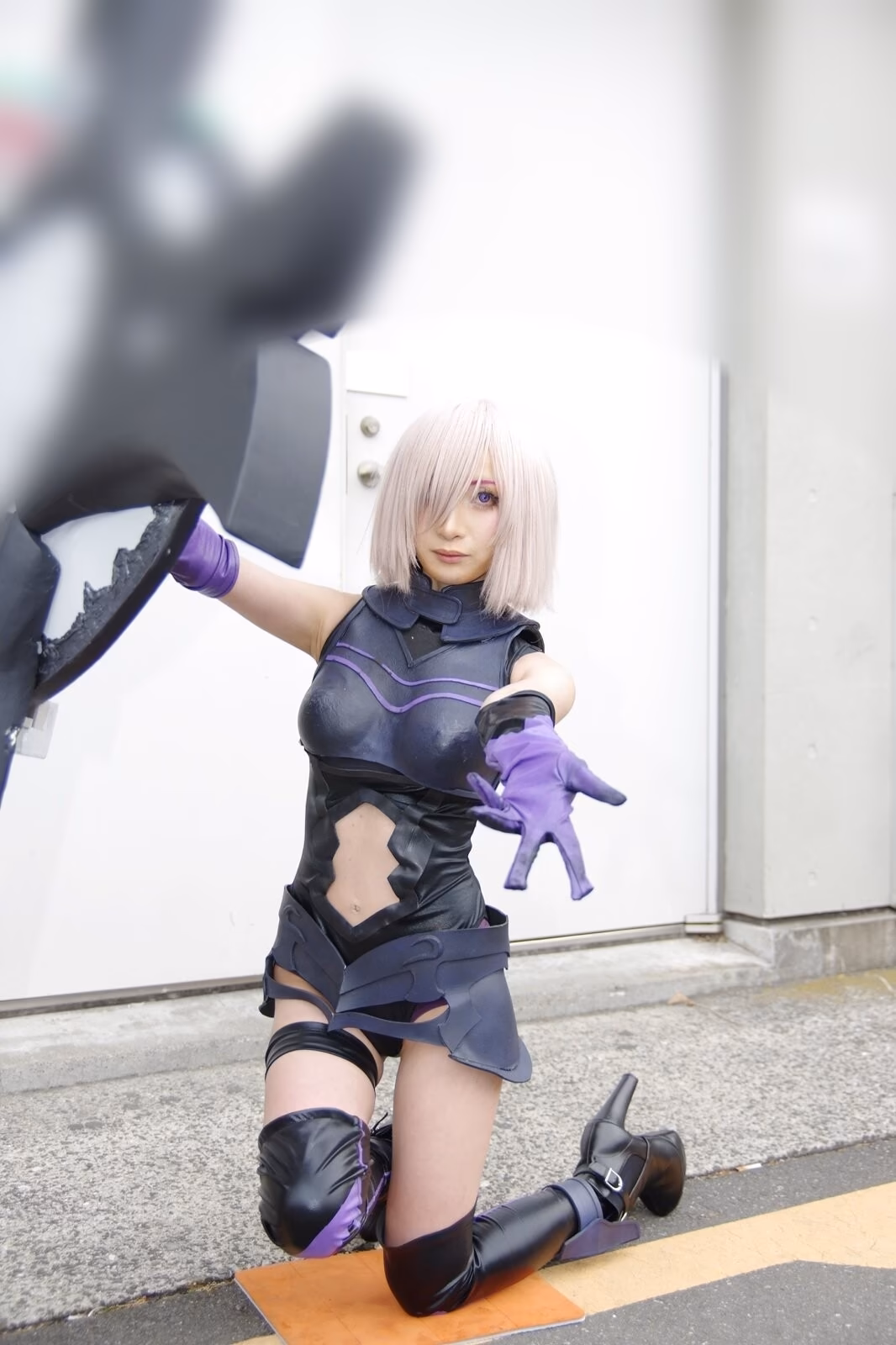 Chamomile as Mash Kyrielight — cosplay photo 34 of 45