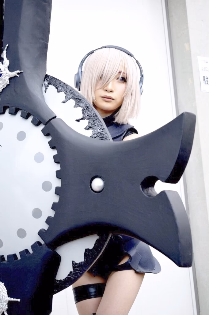 Chamomile as Mash Kyrielight — cosplay photo 35 of 45