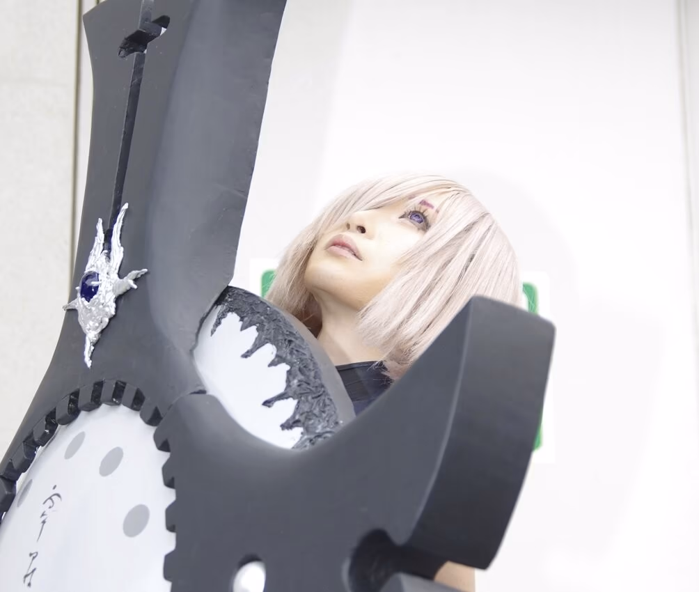 Chamomile as Mash Kyrielight — cosplay photo 38 of 45