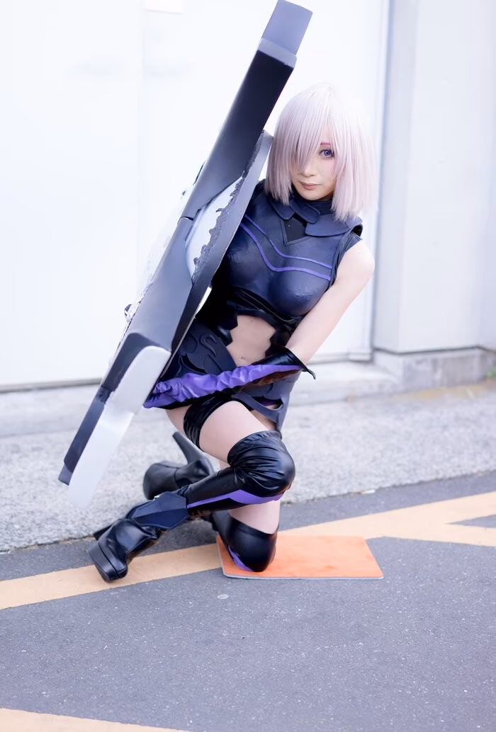 Chamomile as Mash Kyrielight — cosplay photo 40 of 45