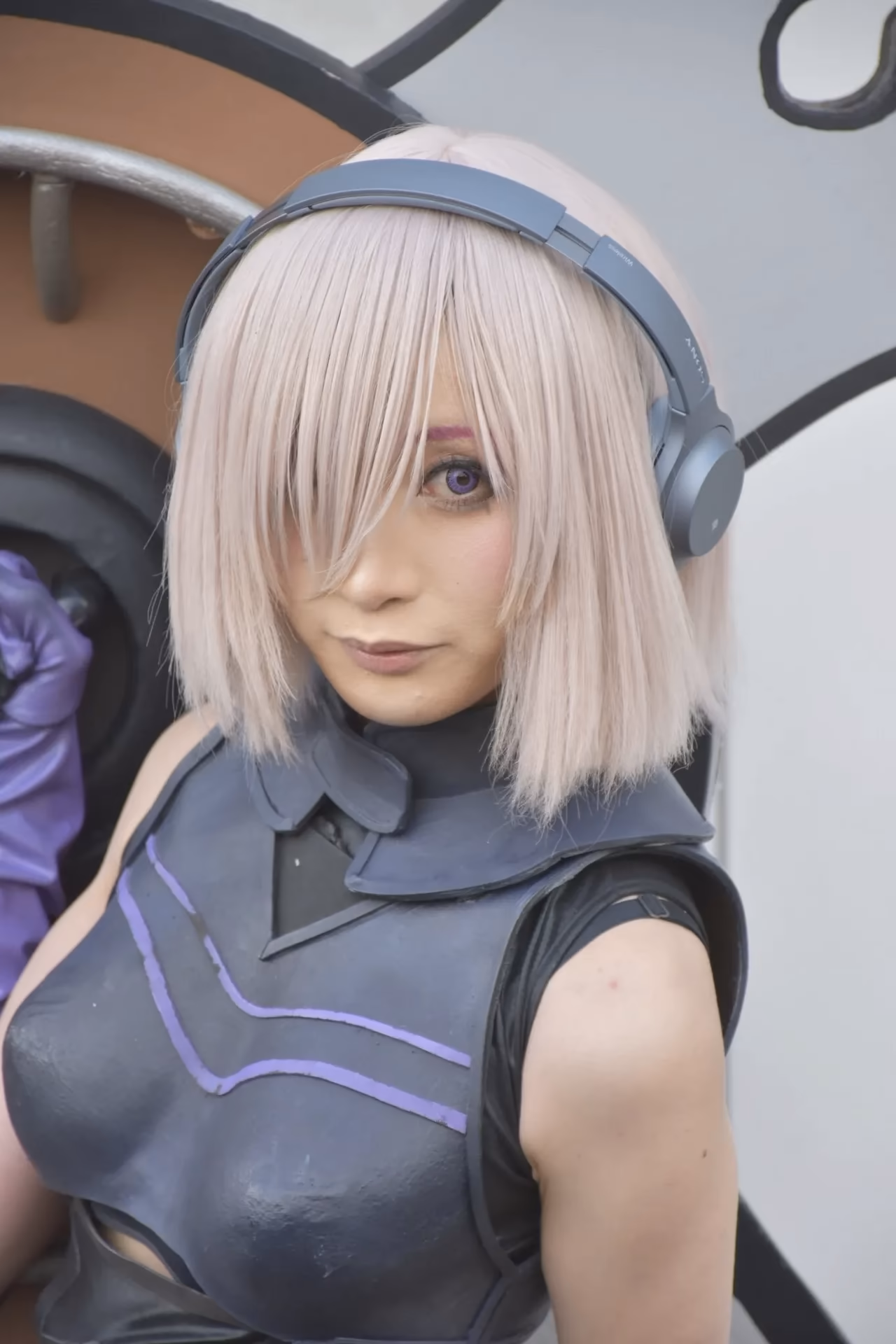 Chamomile as Mash Kyrielight — cosplay photo 44 of 45