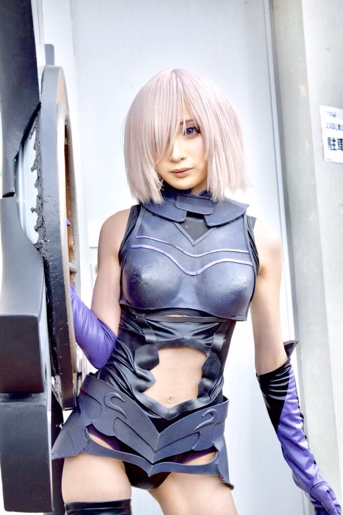 Chamomile as Mash Kyrielight — cosplay photo 7 of 45