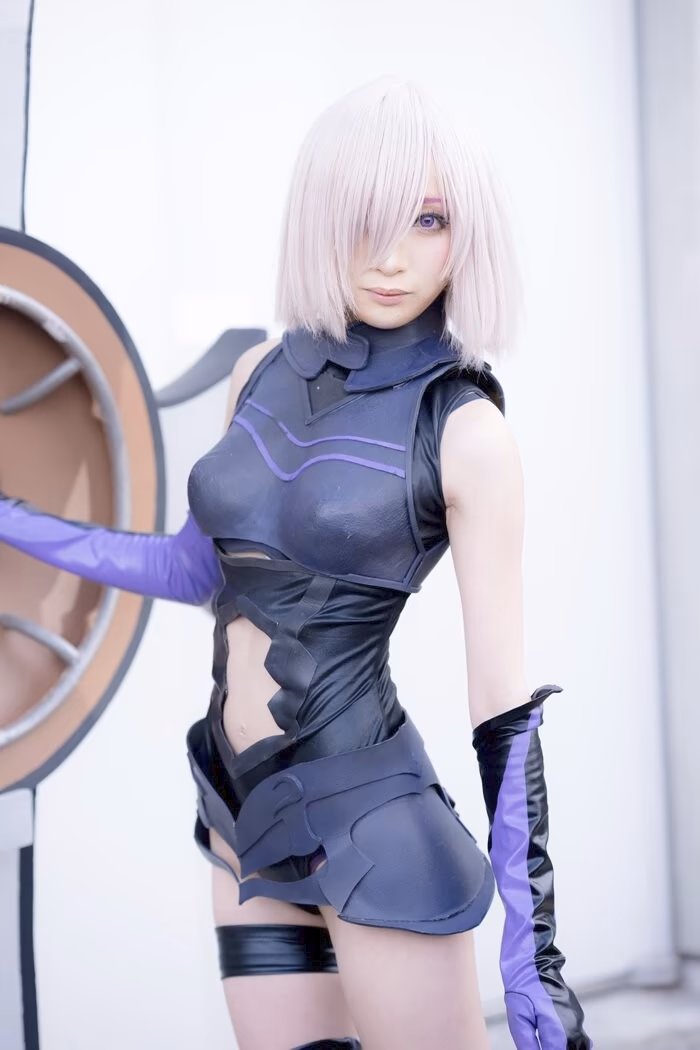 Chamomile as Mash Kyrielight — cosplay photo 8 of 45