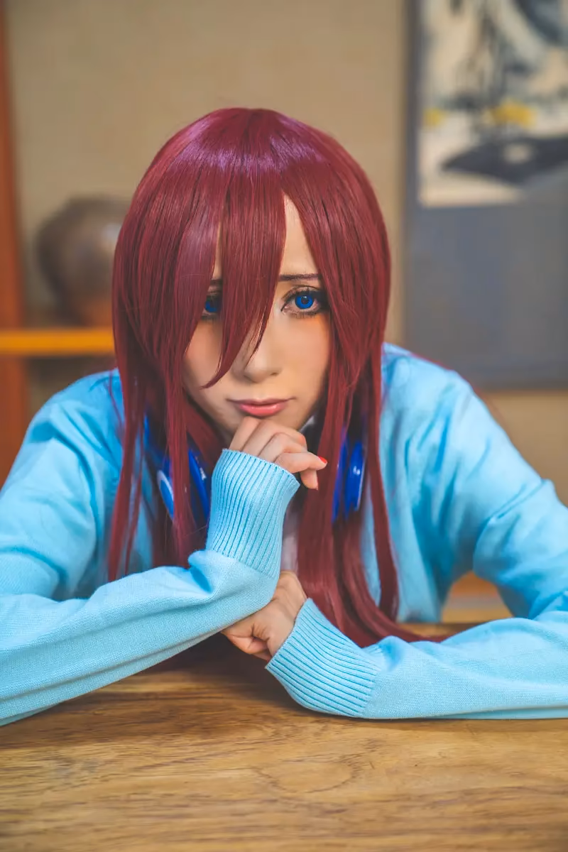 Chamomile as Ichika Nakano, Itsuki Nakano, Miku Nakano, Nino Nakano, and Yotsuba Nakano — cosplay photo 12 of 18