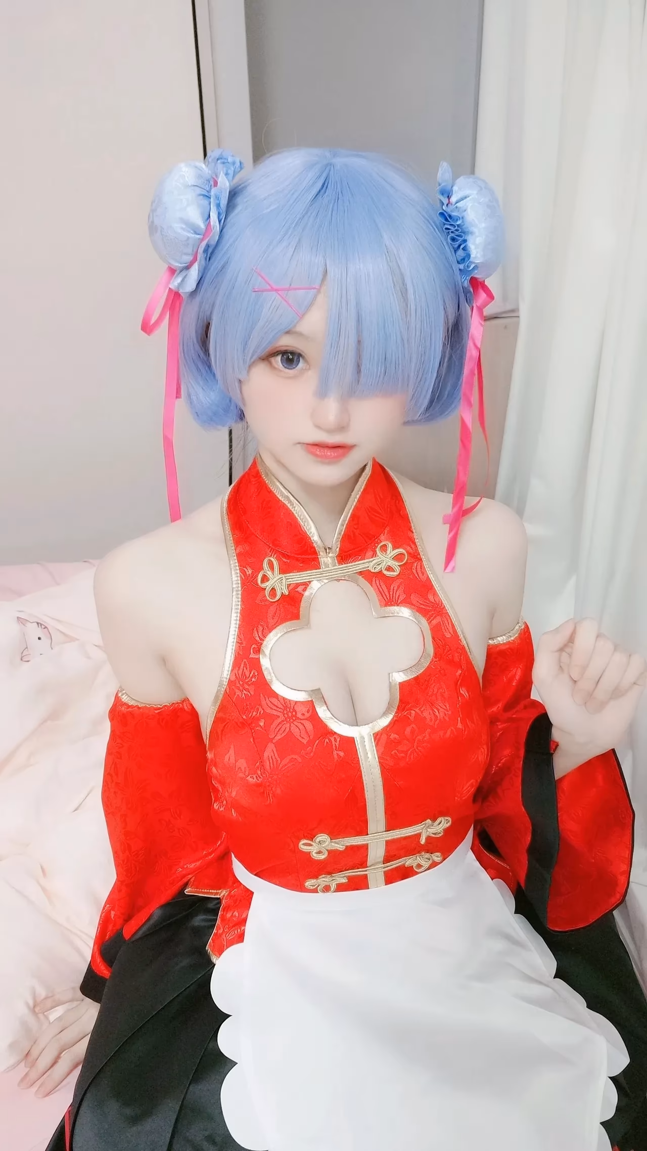 Chiyo as Rem — cosplay photo 7 of 13