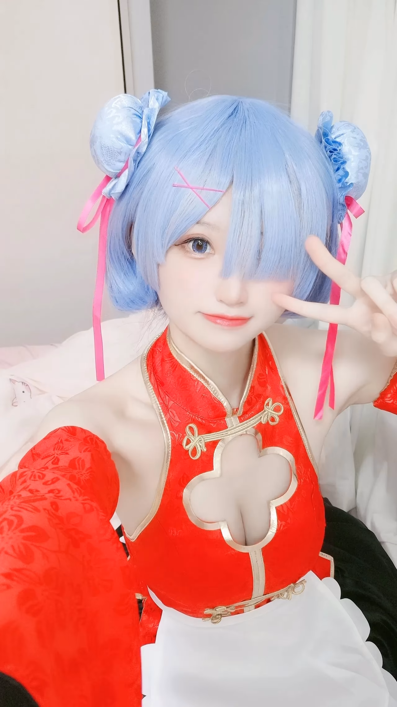 Chiyo as Rem — cosplay photo 9 of 13