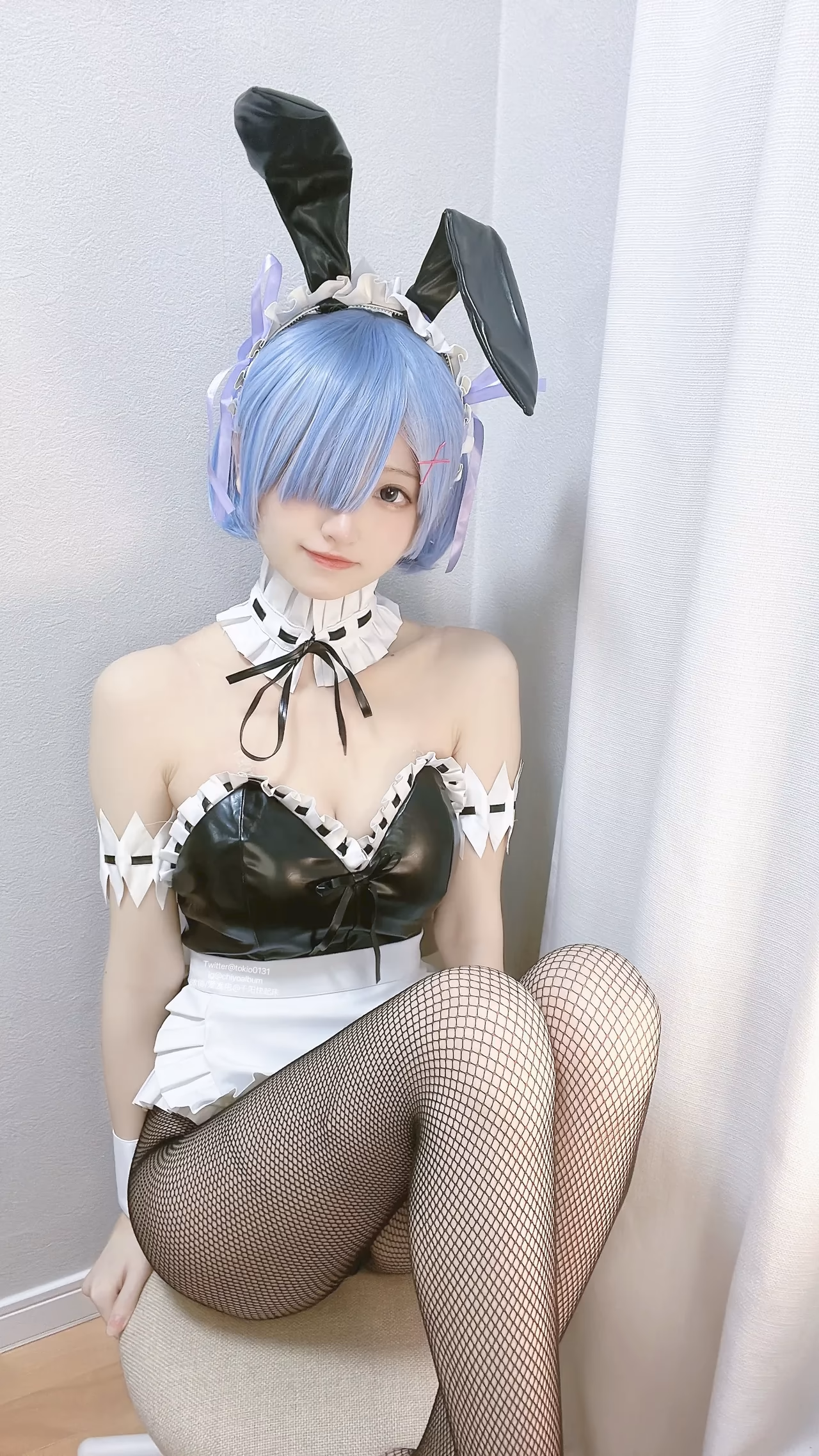 Chiyo as Rem — cosplay photo 10 of 17