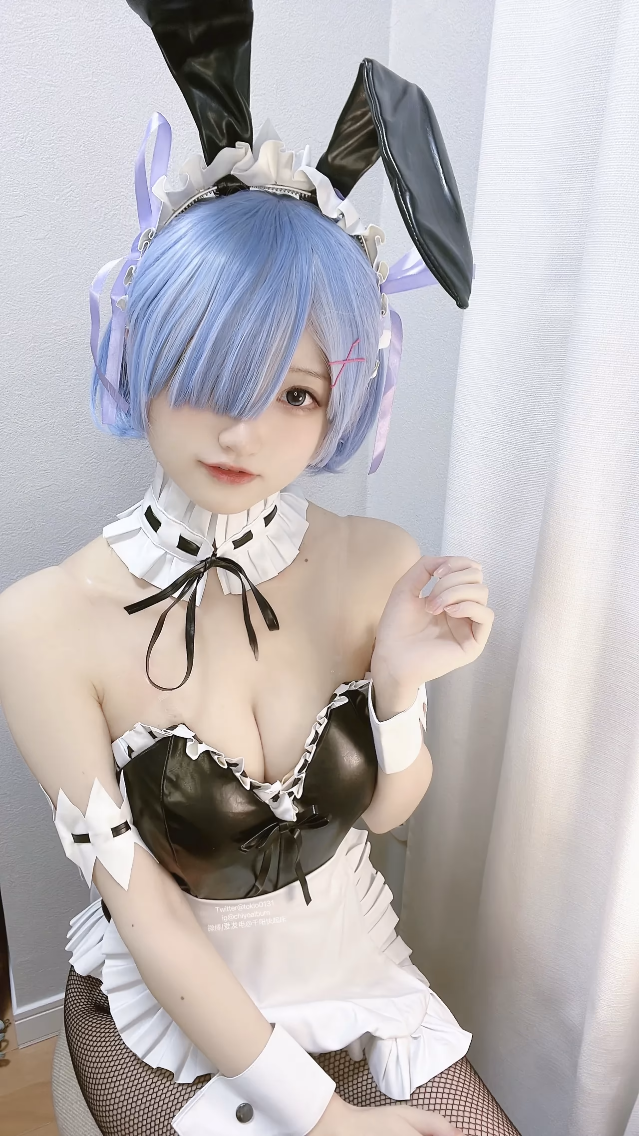 Chiyo as Rem — cosplay photo 11 of 17