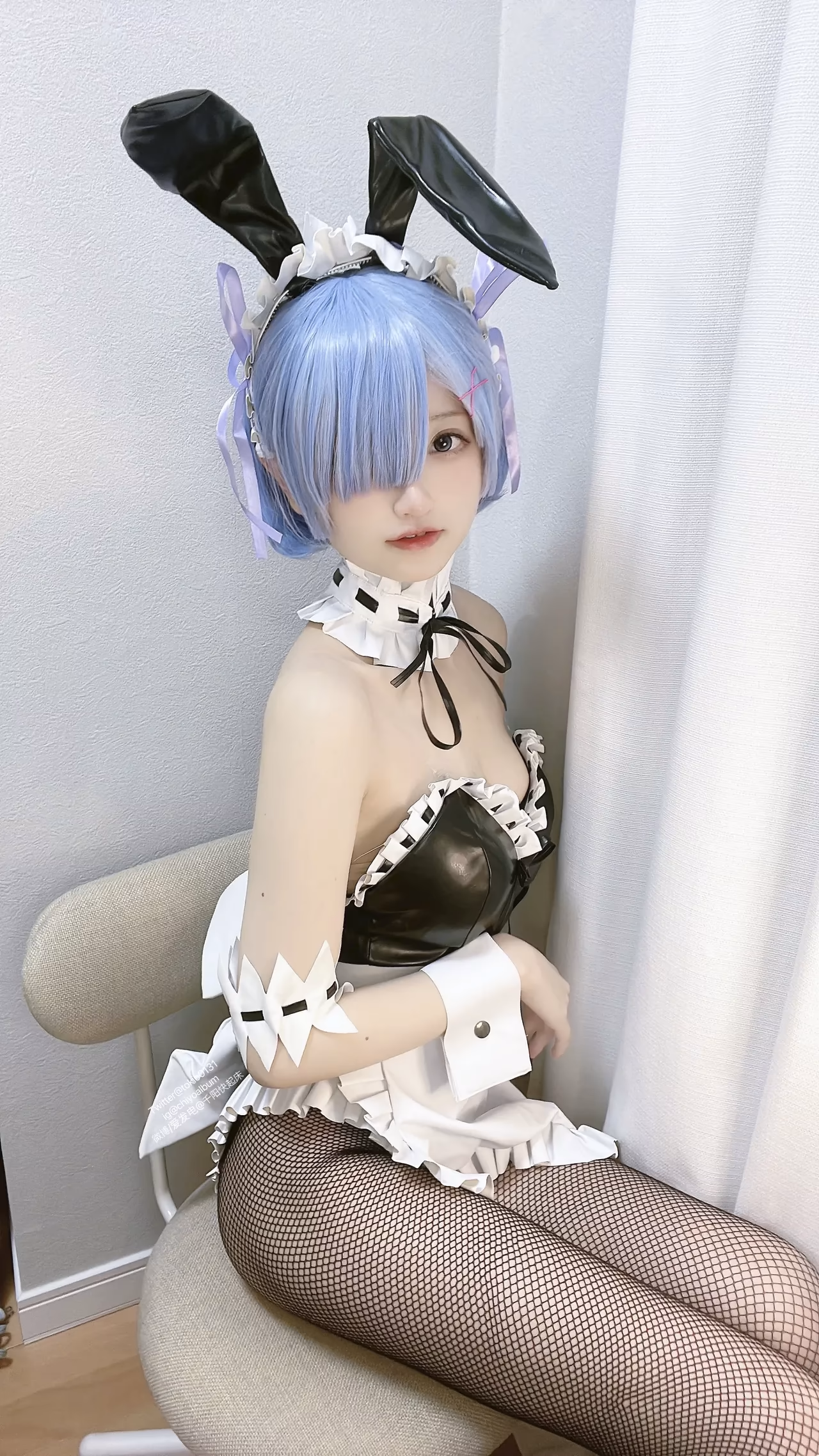 Chiyo as Rem — cosplay photo 12 of 17