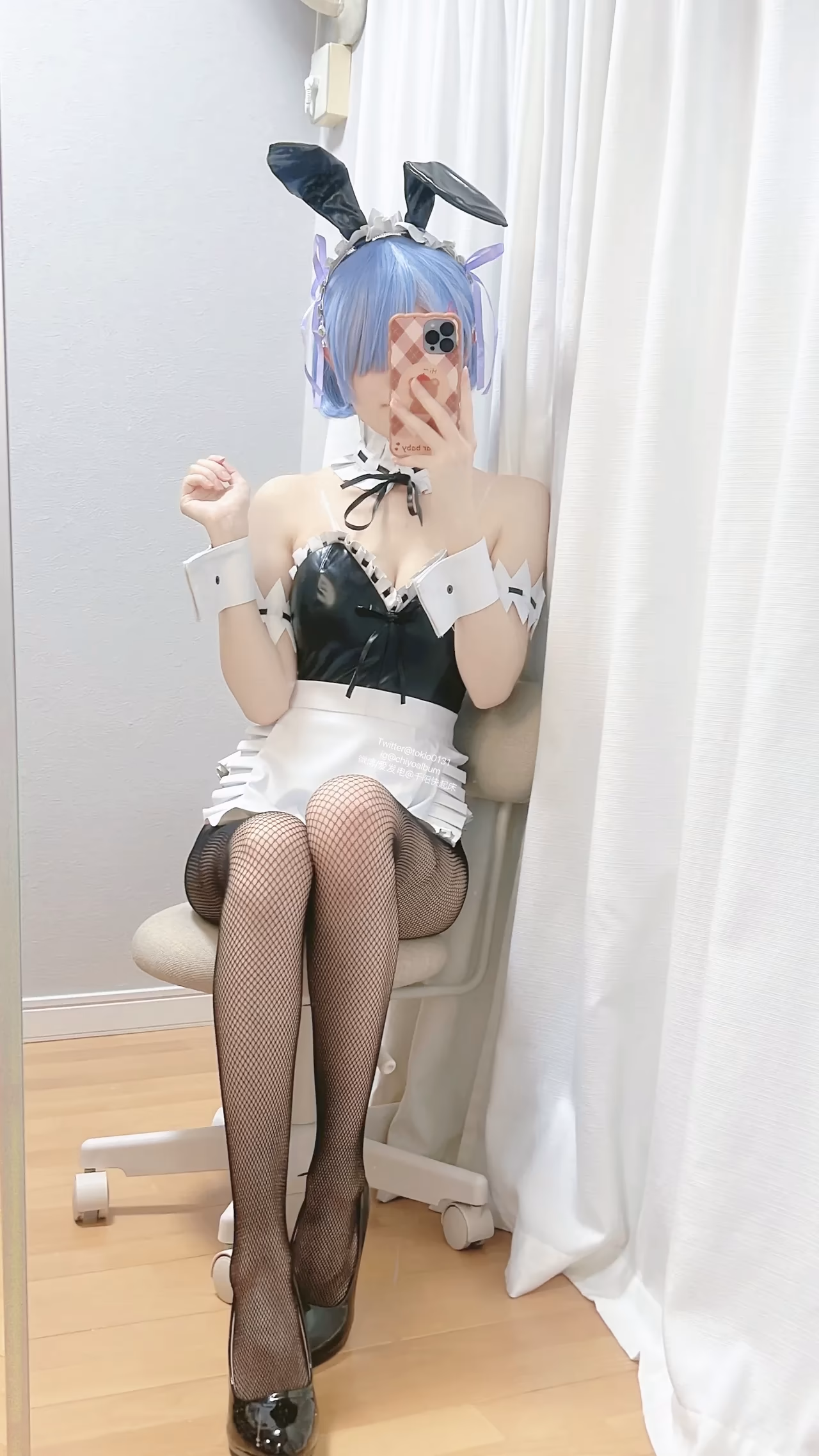 Chiyo as Rem — cosplay photo 15 of 17