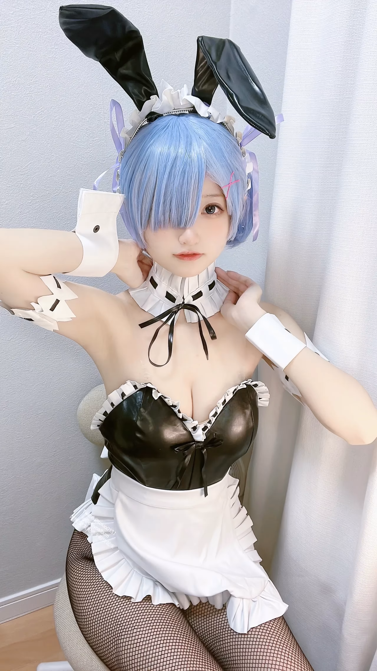 Chiyo as Rem — cosplay photo 6 of 17