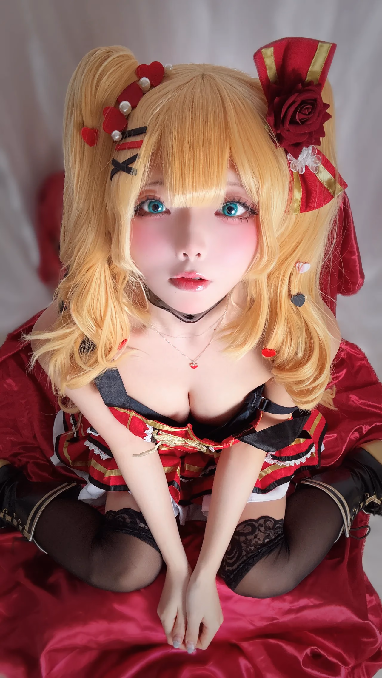 Chuchu Nagomitei as Haachama (Akai Haato) — cosplay photo 44 of 95