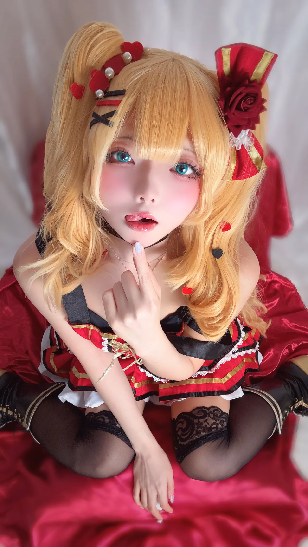 Chuchu Nagomitei as Haachama (Akai Haato) — cosplay photo 46 of 95