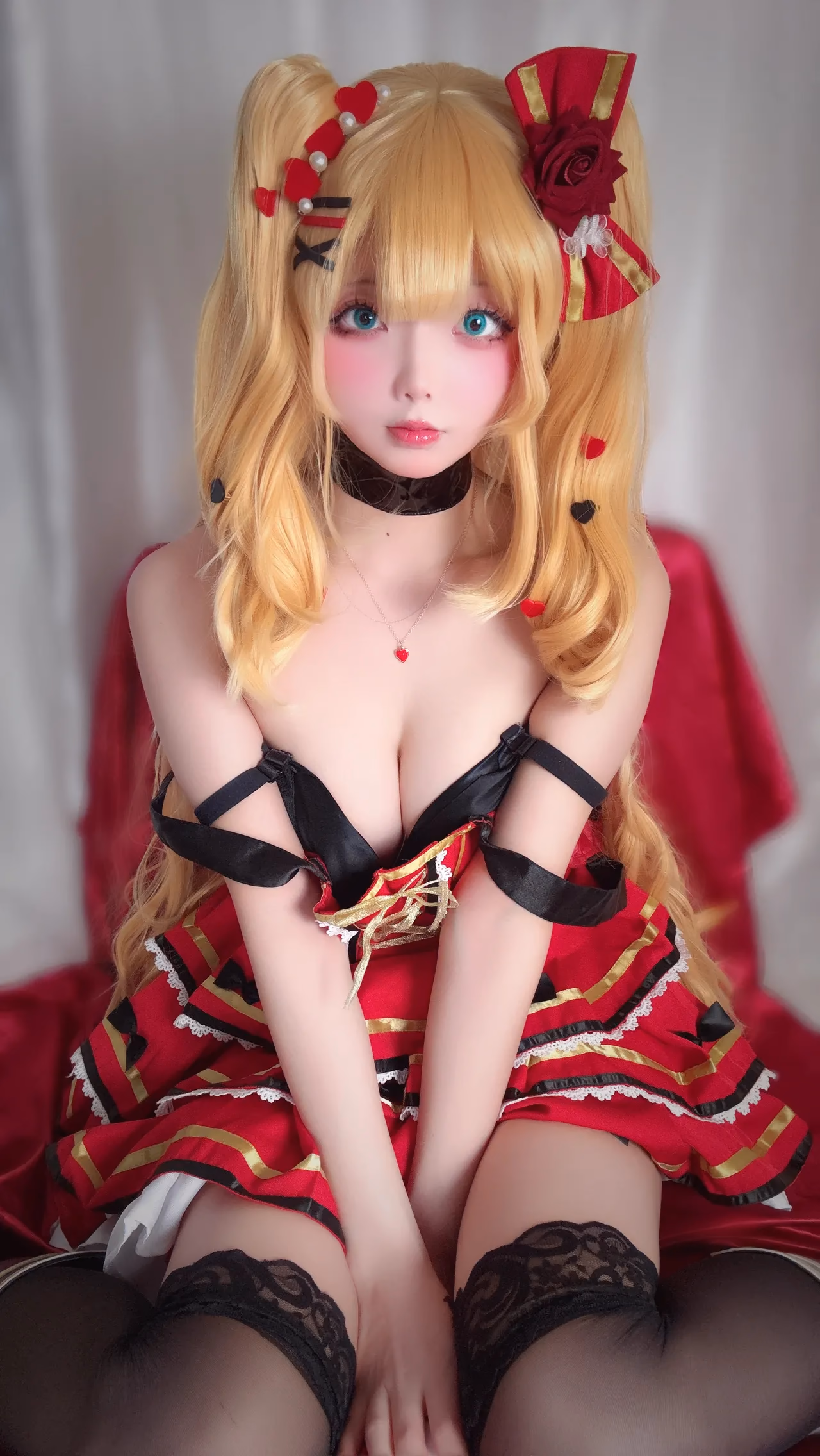 Chuchu Nagomitei as Haachama (Akai Haato) — cosplay photo 69 of 95