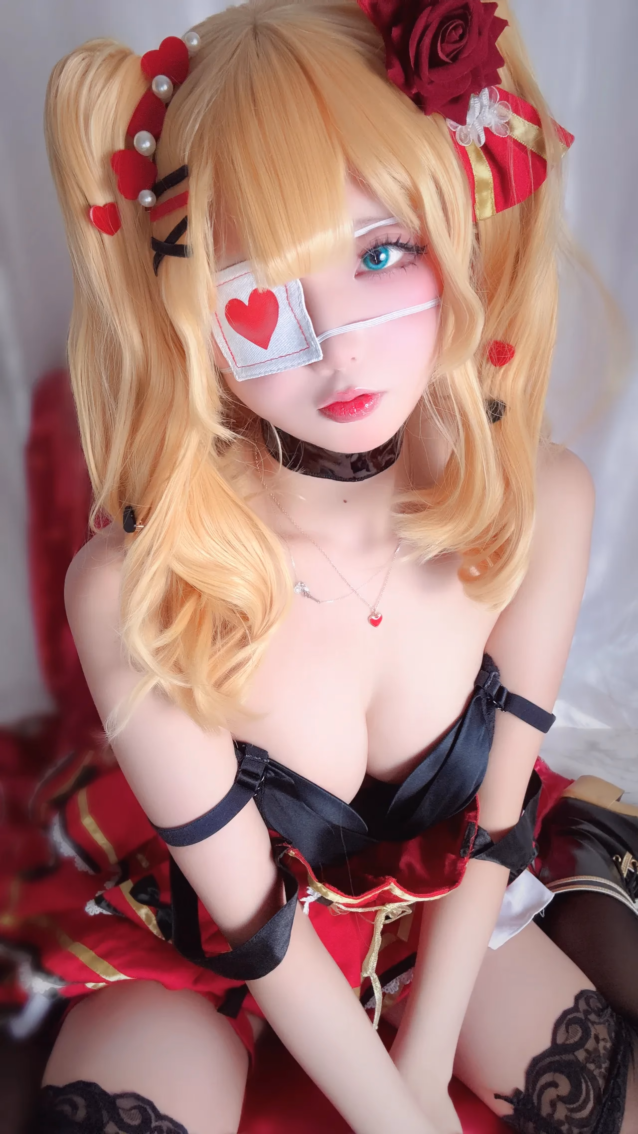 Chuchu Nagomitei as Haachama (Akai Haato) — cosplay photo 81 of 95