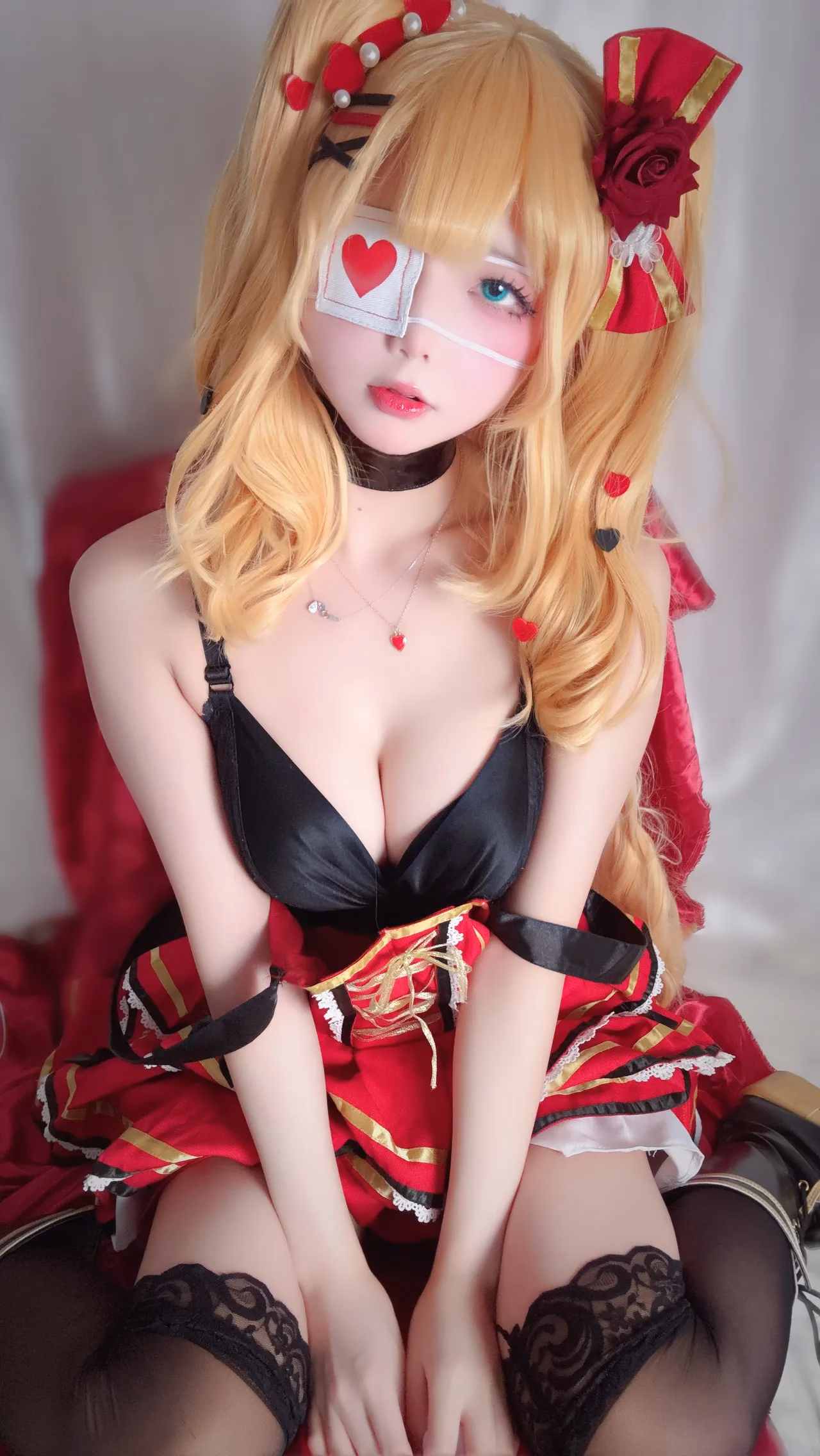 Chuchu Nagomitei as Haachama (Akai Haato) — cosplay photo 86 of 95
